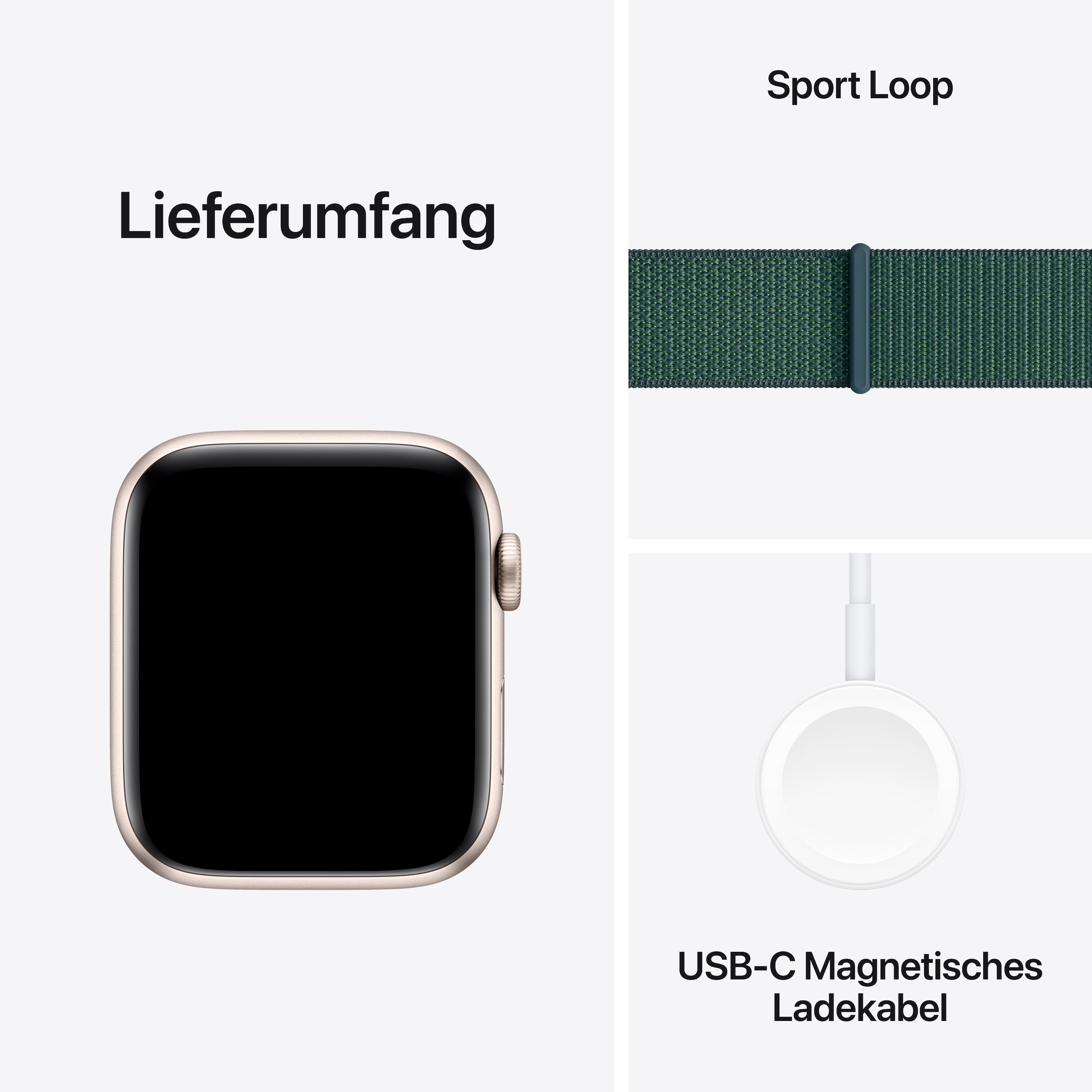 Apple Smartwatch »Watch SE (2024)«, Watch OS, 32 GB,)