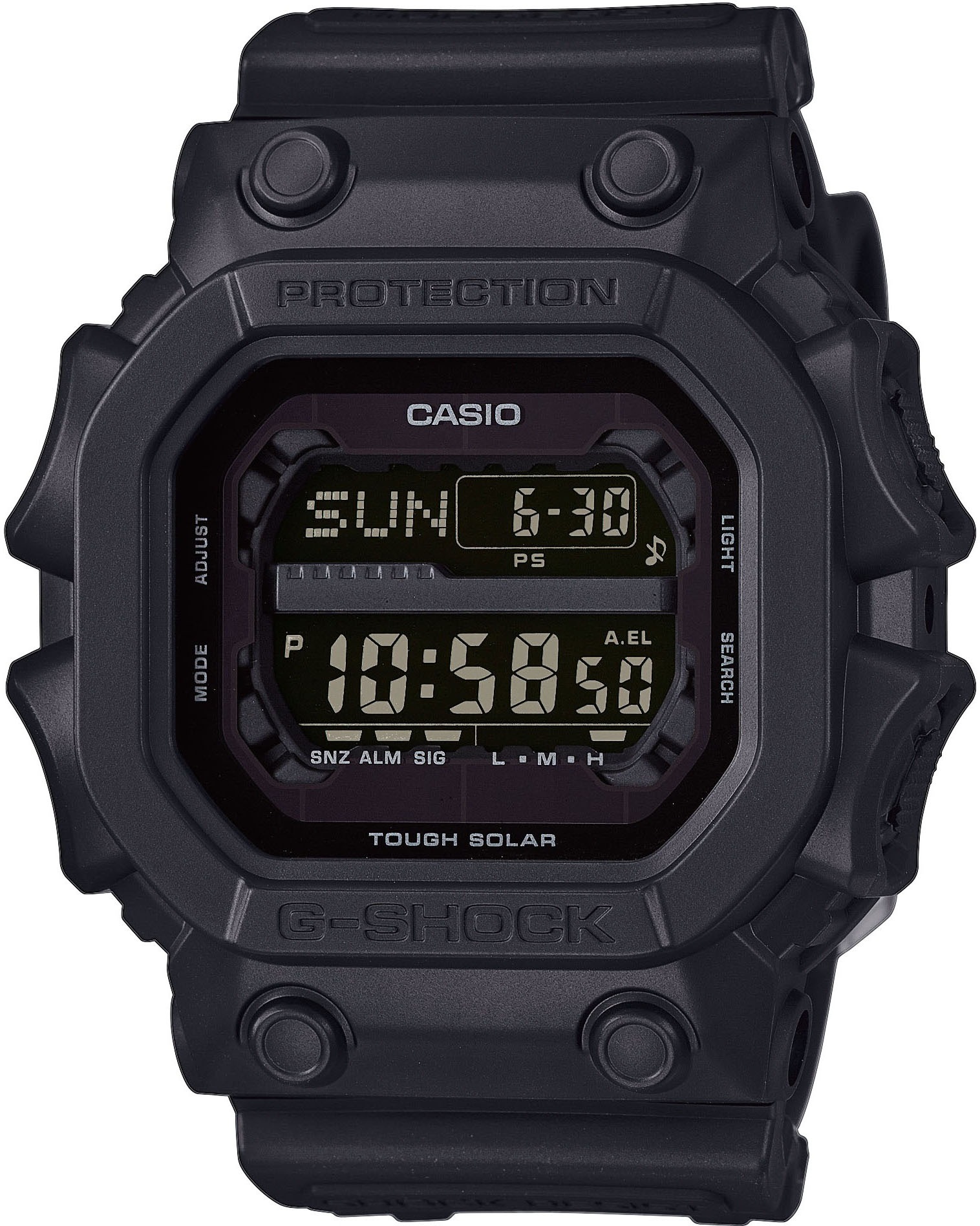 CASIO G-SHOCK Solaruhr, Armbanduhr, Herrenuhr,digital,bis 20bar wasserd.Resinarmband