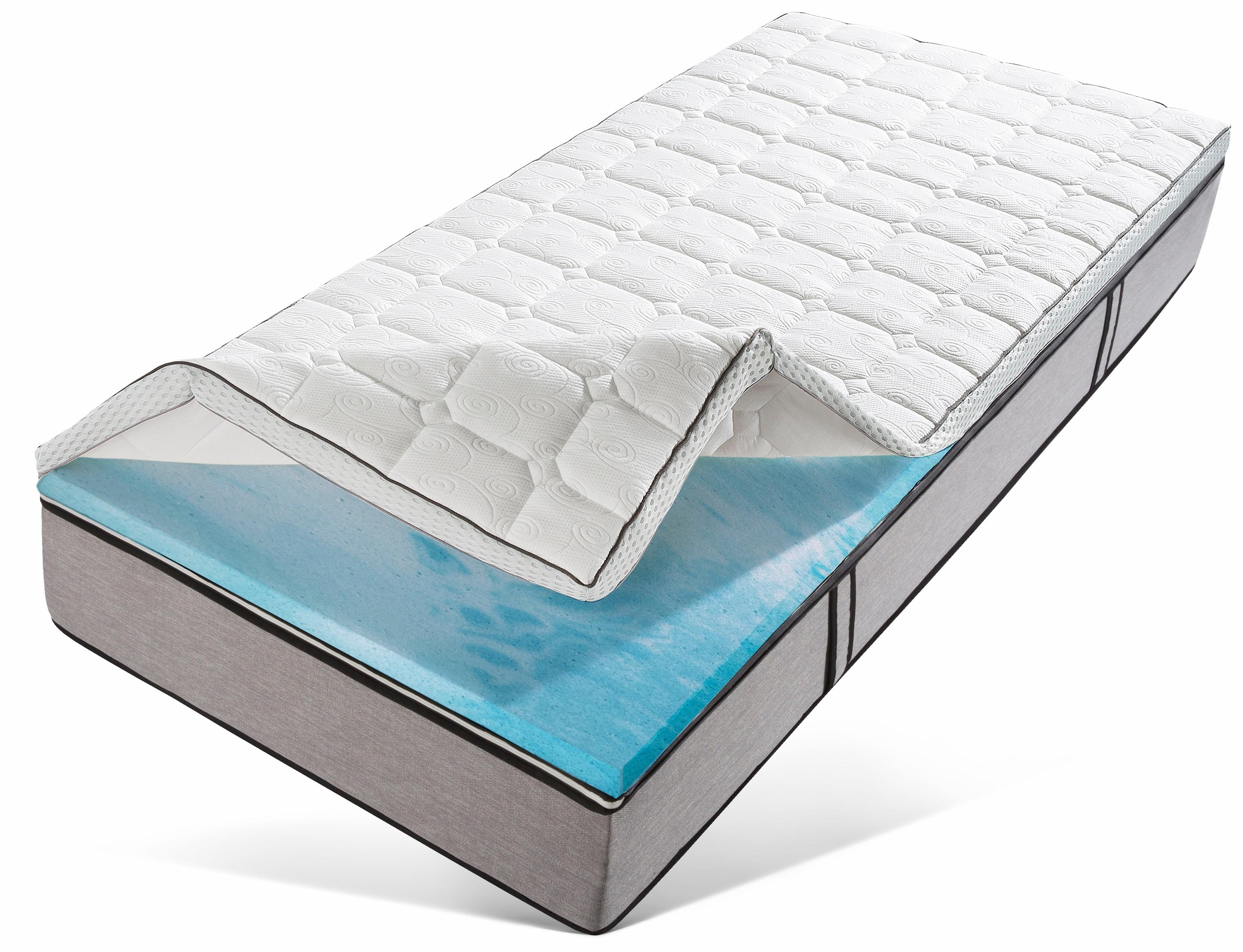 RIBECO Topper »Aaron MAXI, Topper ideal für Boxspringmatratzen«, (1 St.)