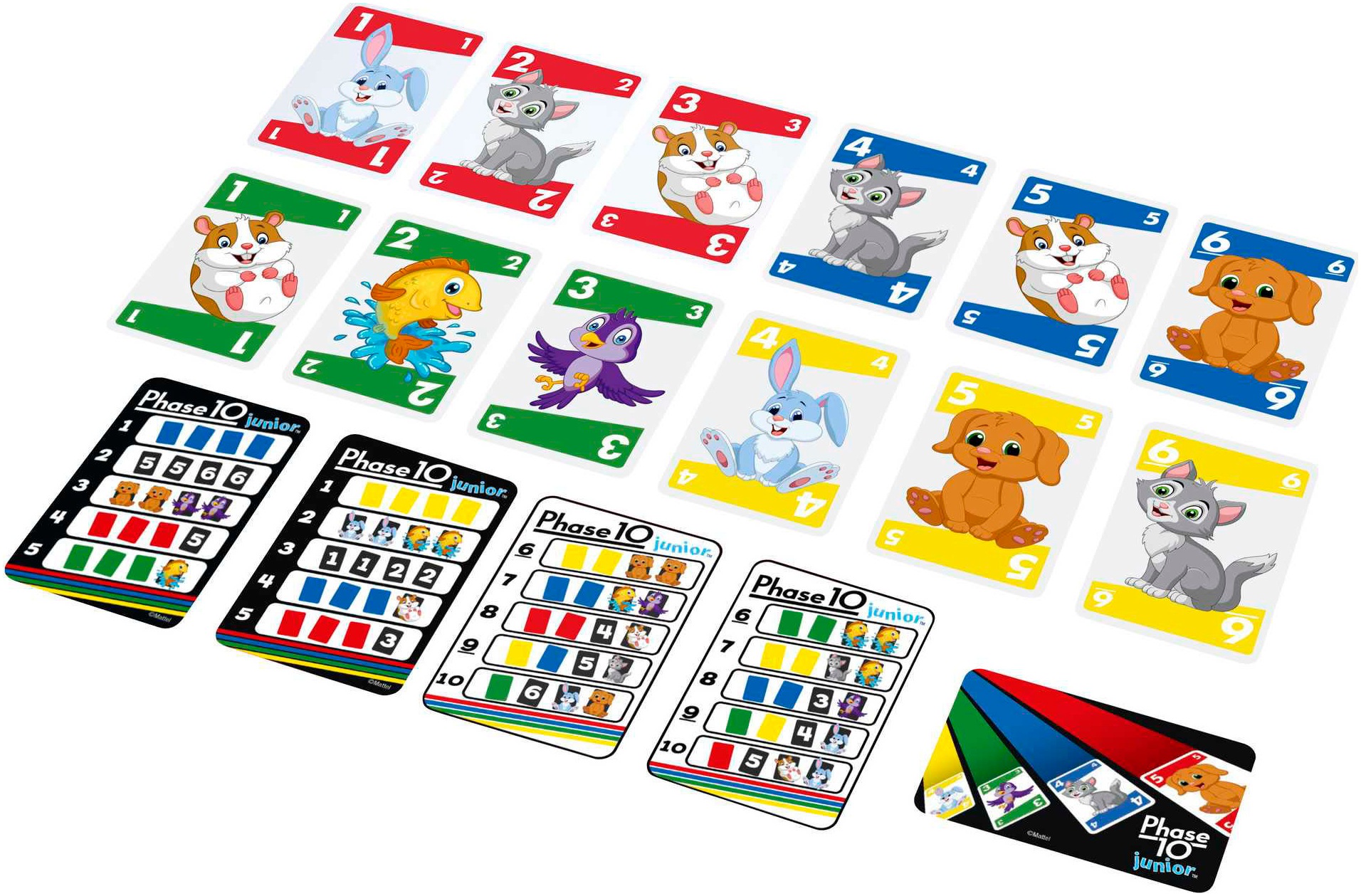 Mattel games Spiel »Phase 10, Junior«