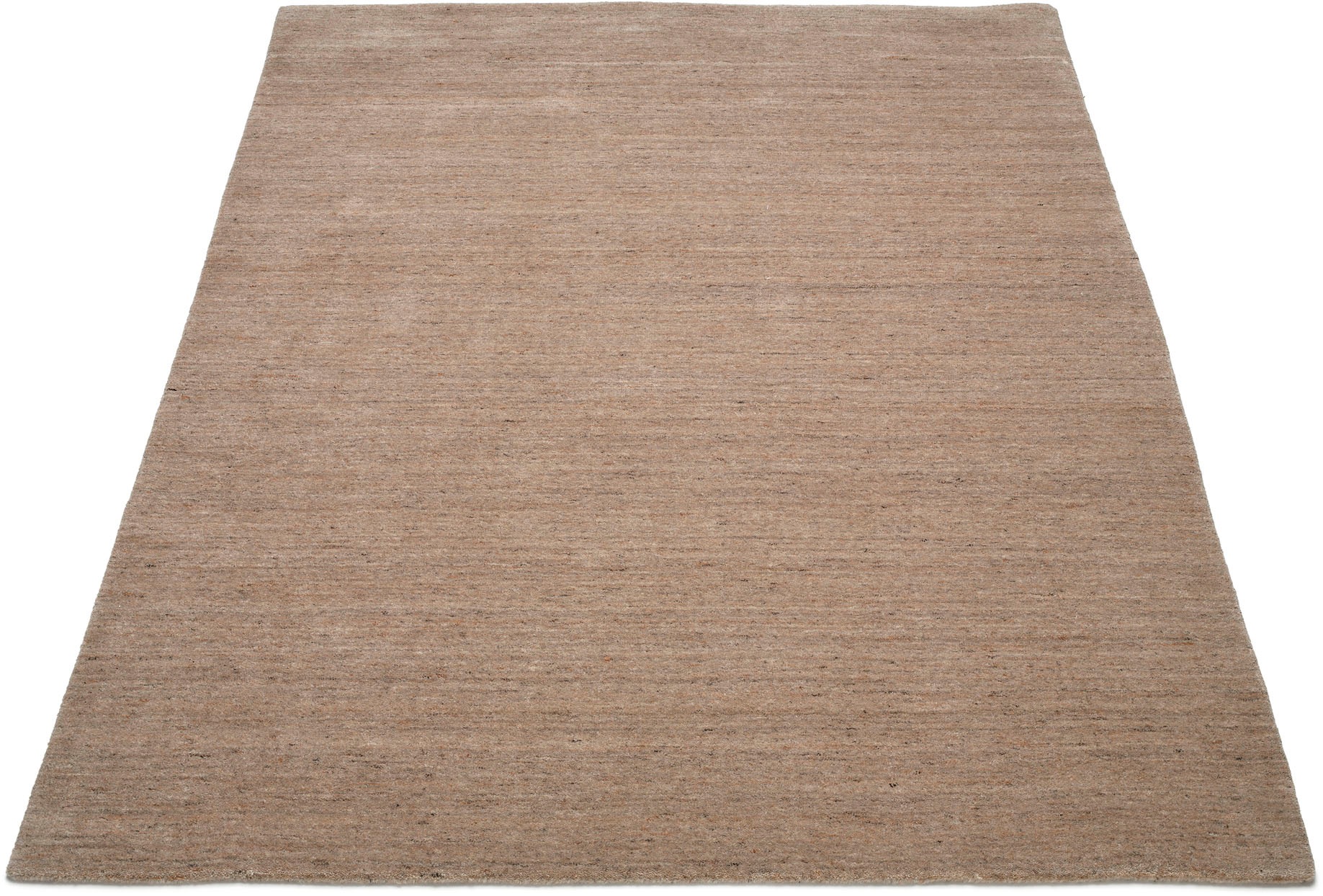 Wollteppich OCI DIE TEPPICHMARKE "SAMBIA", holz, B:200cm H:16mm L:250cm, Schurwolle, Teppiche, reine Wolle, Handloom, hochwertig verarbeitet, natürlich warm 2