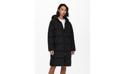 ONLY Steppmantel »ONLANNA X LONG HOOD PUFFER COAT OTW« für kaufen | BAUR