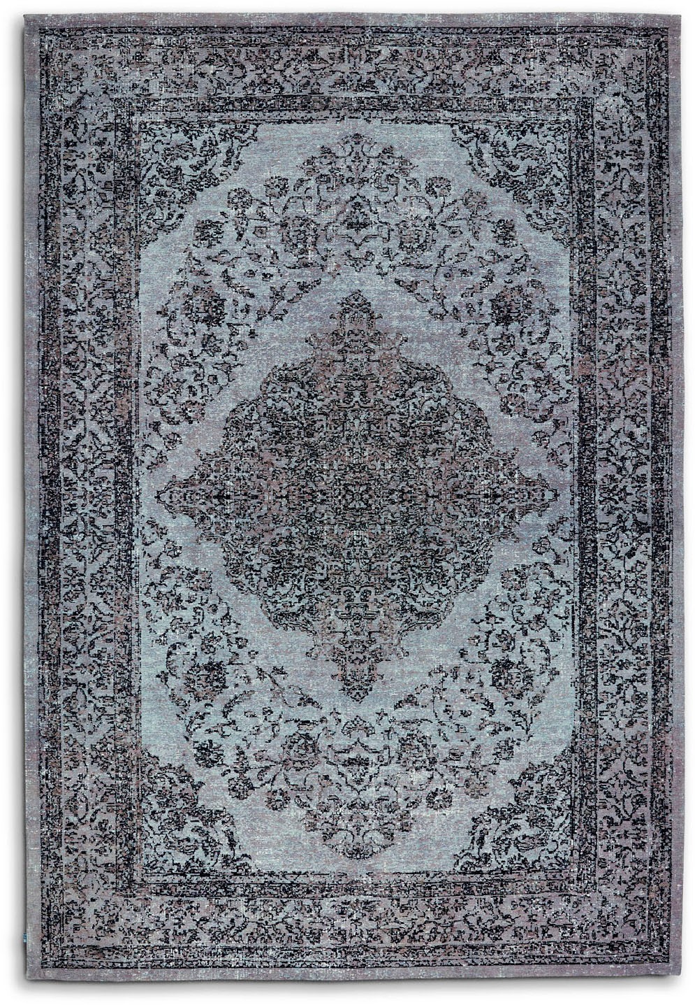 GALLERY M branded by Musterring Teppich "Bordüre" rechteckig 5 mm Höhe Flac günstig online kaufen
