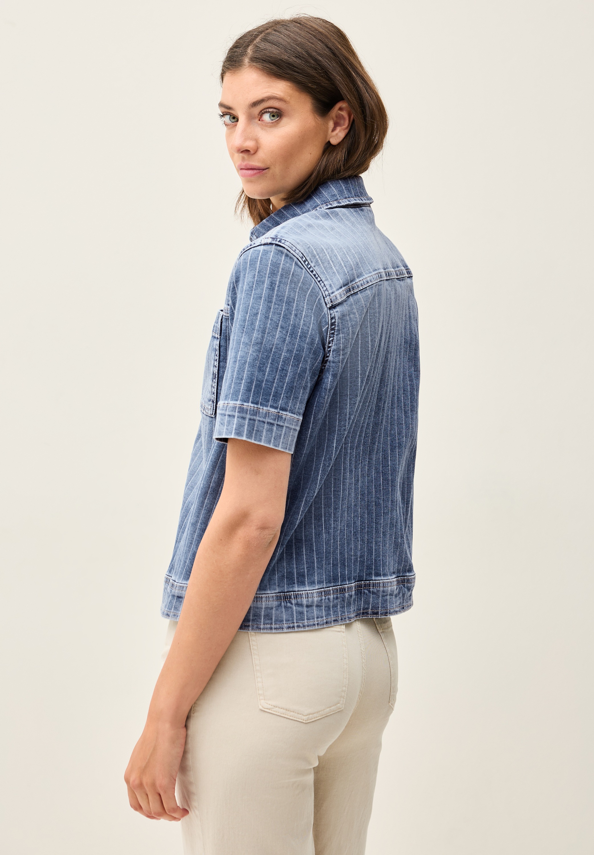 Cecil Jeansjacke, ohne Kapuze, mit Brusttaschen günstig online kaufen