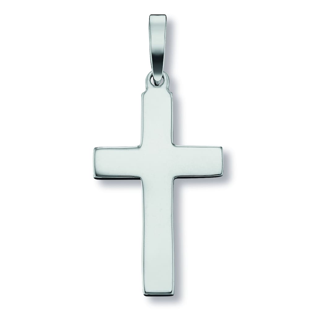 ONE ELEMENT Kettenanhänger »Kreuz Anhänger aus 925 Silber« Damen Silber Schmuck
