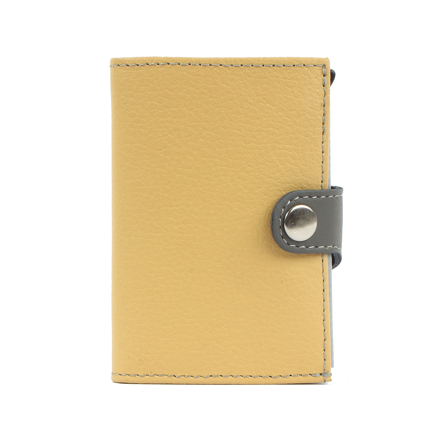 Margelisch Mini Geldbörse »noonyu single leather«, Kreditkartenbörse aus Upcycling Leder