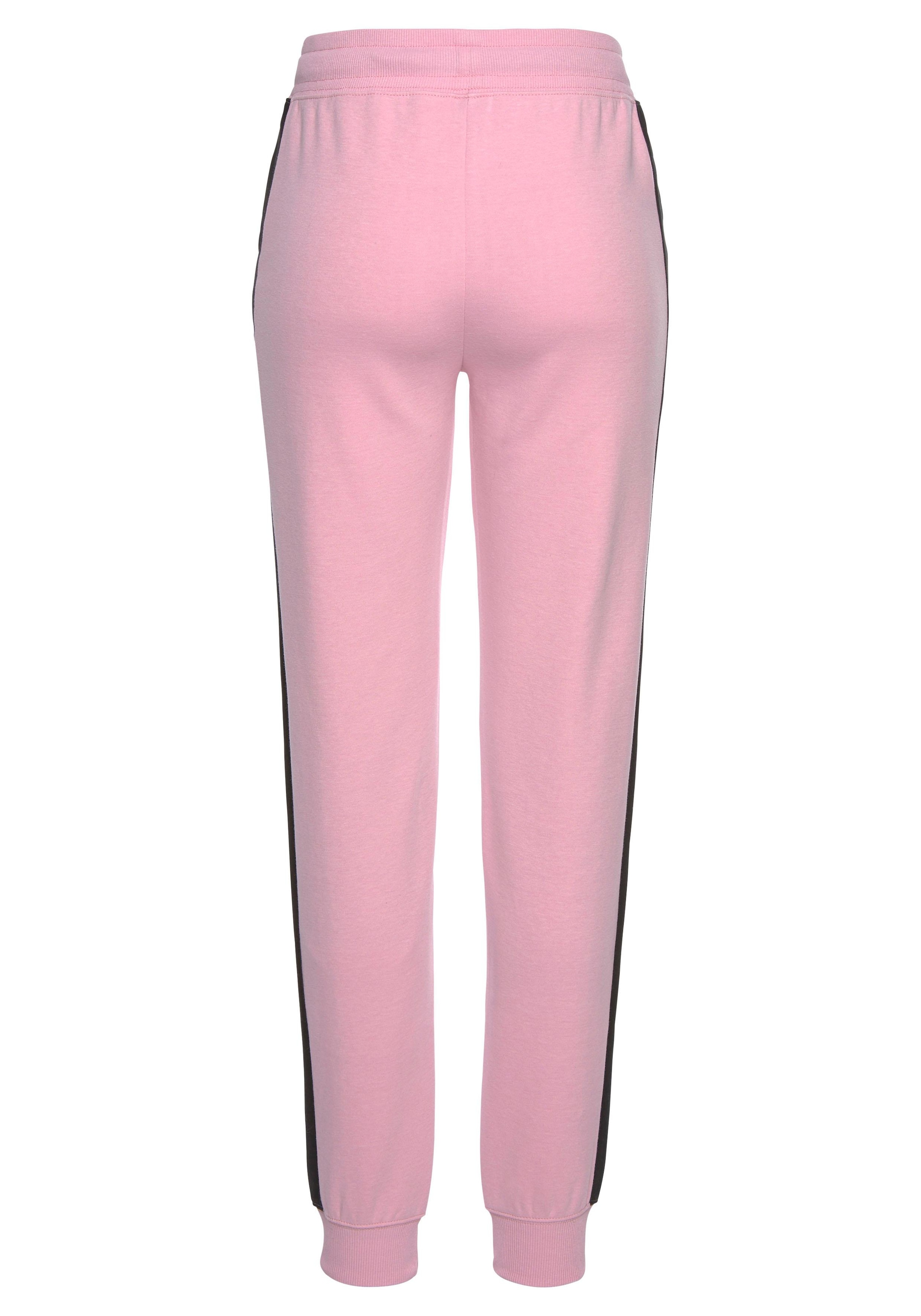 Bench. Loungewear Sweathose, mit Seitenstreifen und schmalem Bein, Loungeanzug