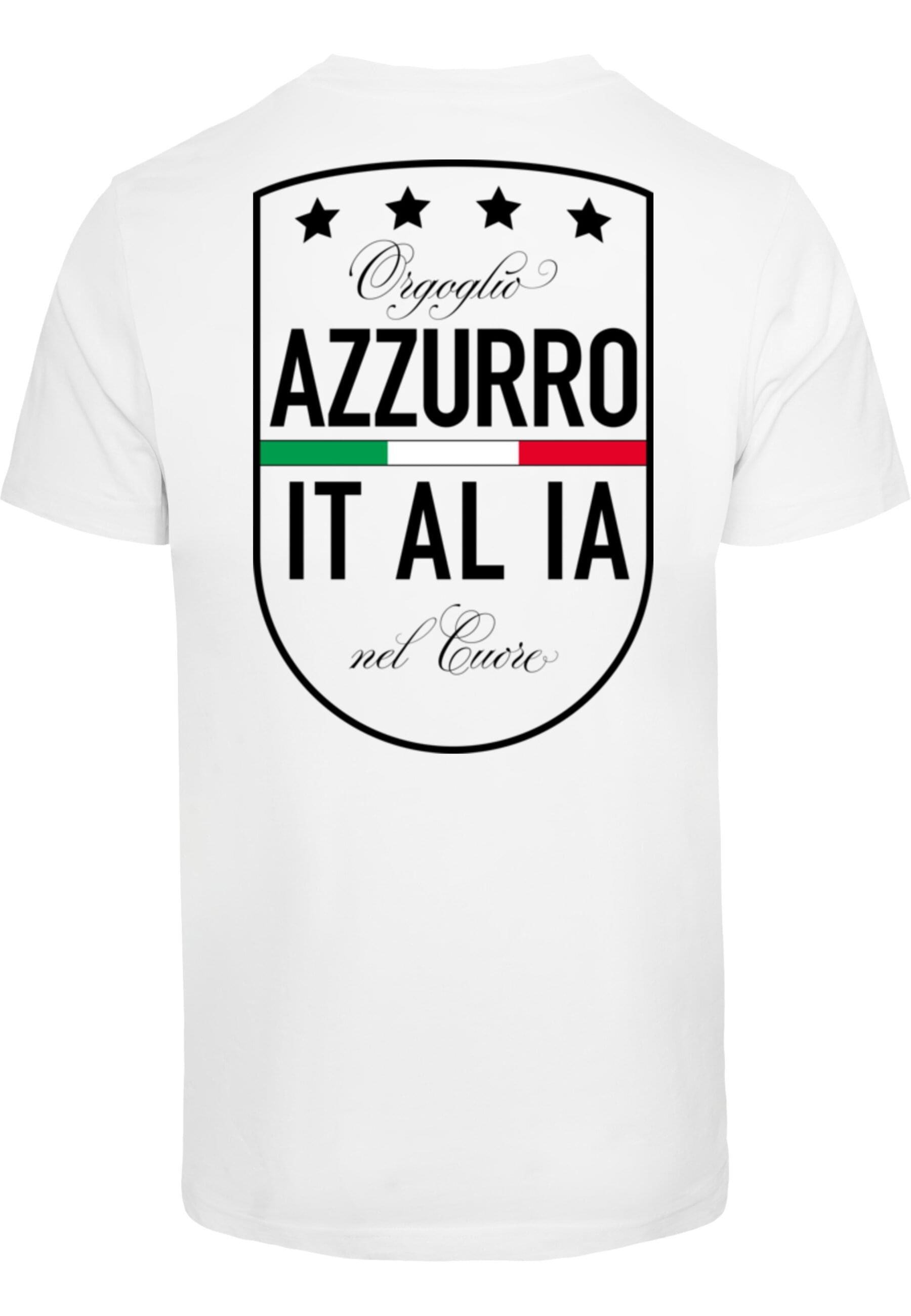 MisterTee T-Shirt "MisterTee Azurro Italia Crest Tee" 1 Stk. tlg. günstig online kaufen
