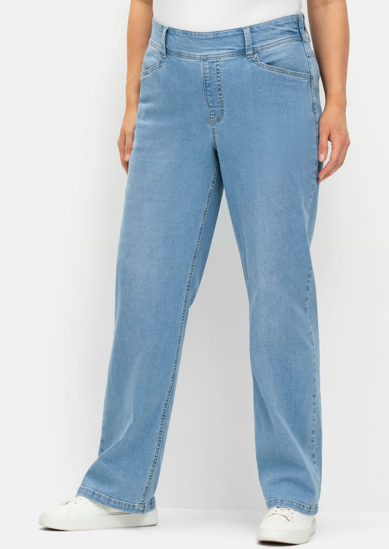 Sheego Bequeme Jeans 1 Stk. tlg. günstig online kaufen