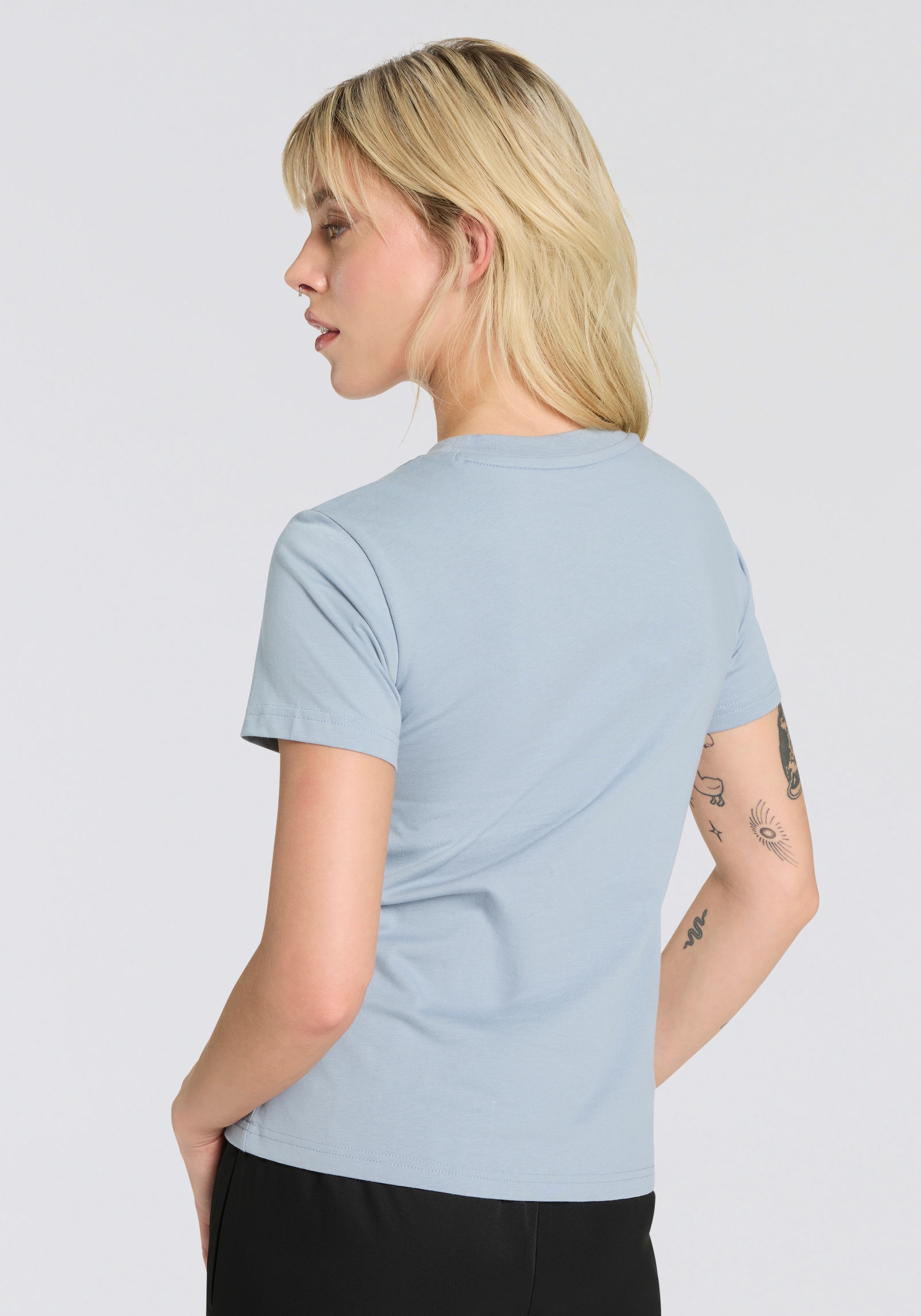 Converse T-Shirt »WOMEN'S CONVERSE CRAFTED CHUCK TAYLOR T-SHIRT«, (1 tlg.)