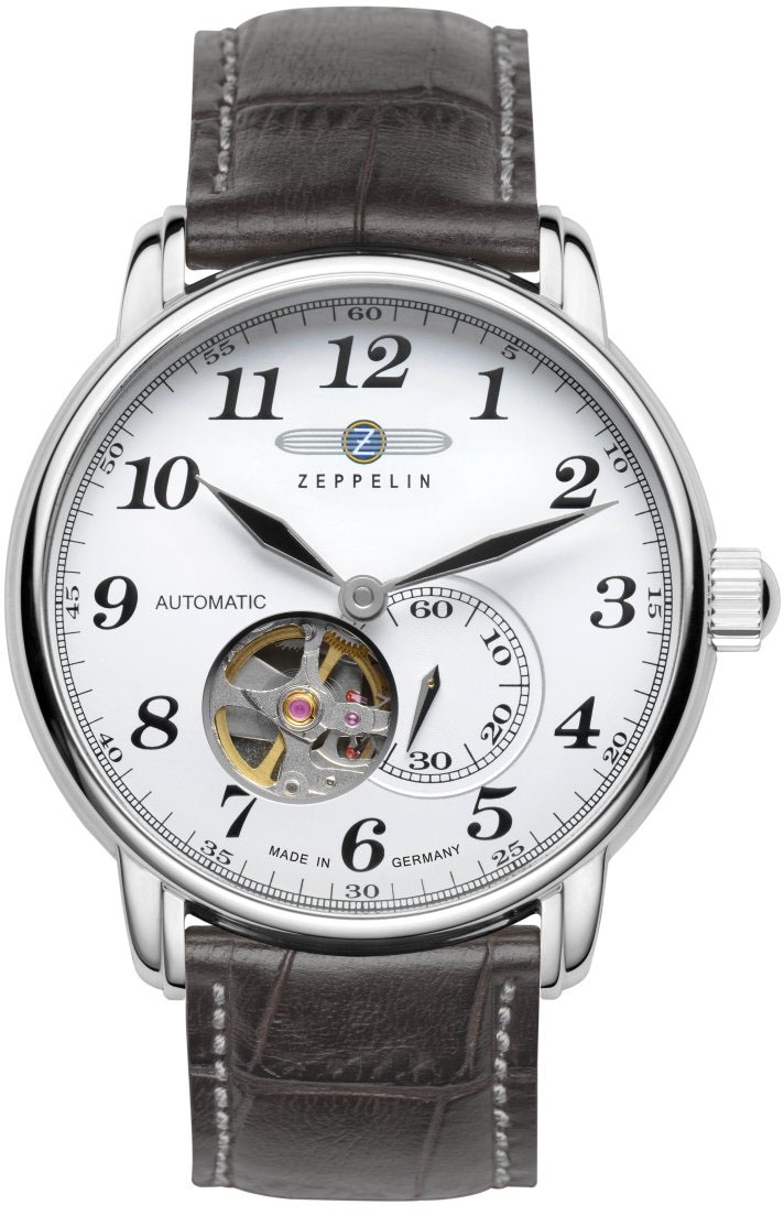 ZEPPELIN Automatikuhr »Hindenburg, 7666-1«, Armbanduhr, Herrenuhr, Made in Germany