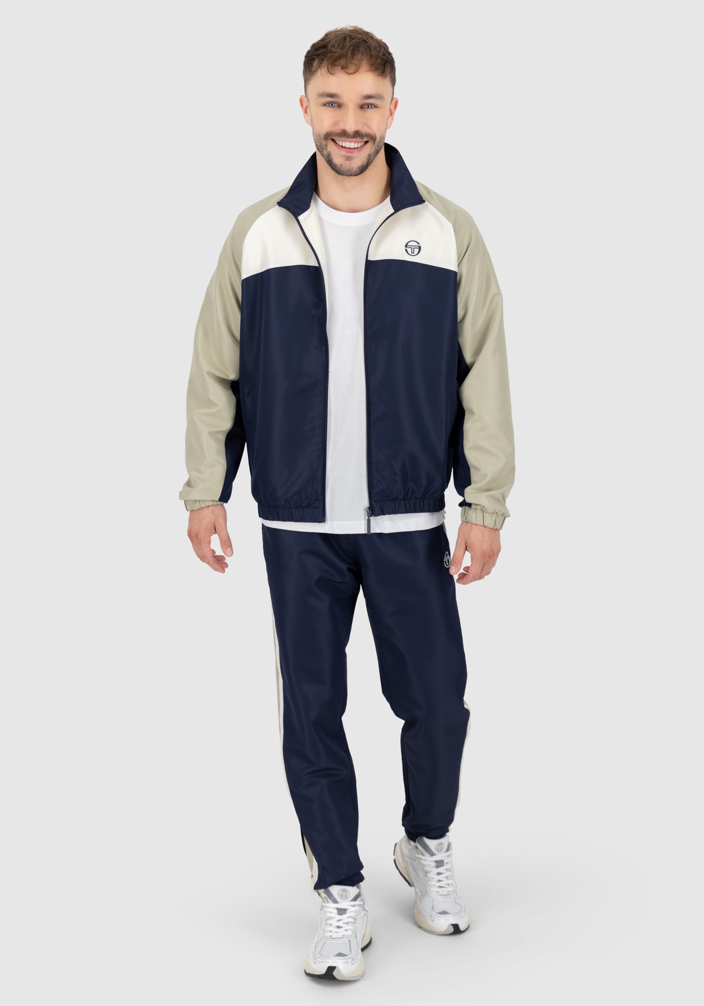 Sergio Tacchini Trainingsanzug »METROPOLIS TRACKSUIT Herren«, Trainingsanzug Herren, Tracksuit, Retro, Outdoor, Jogging, Streetwear