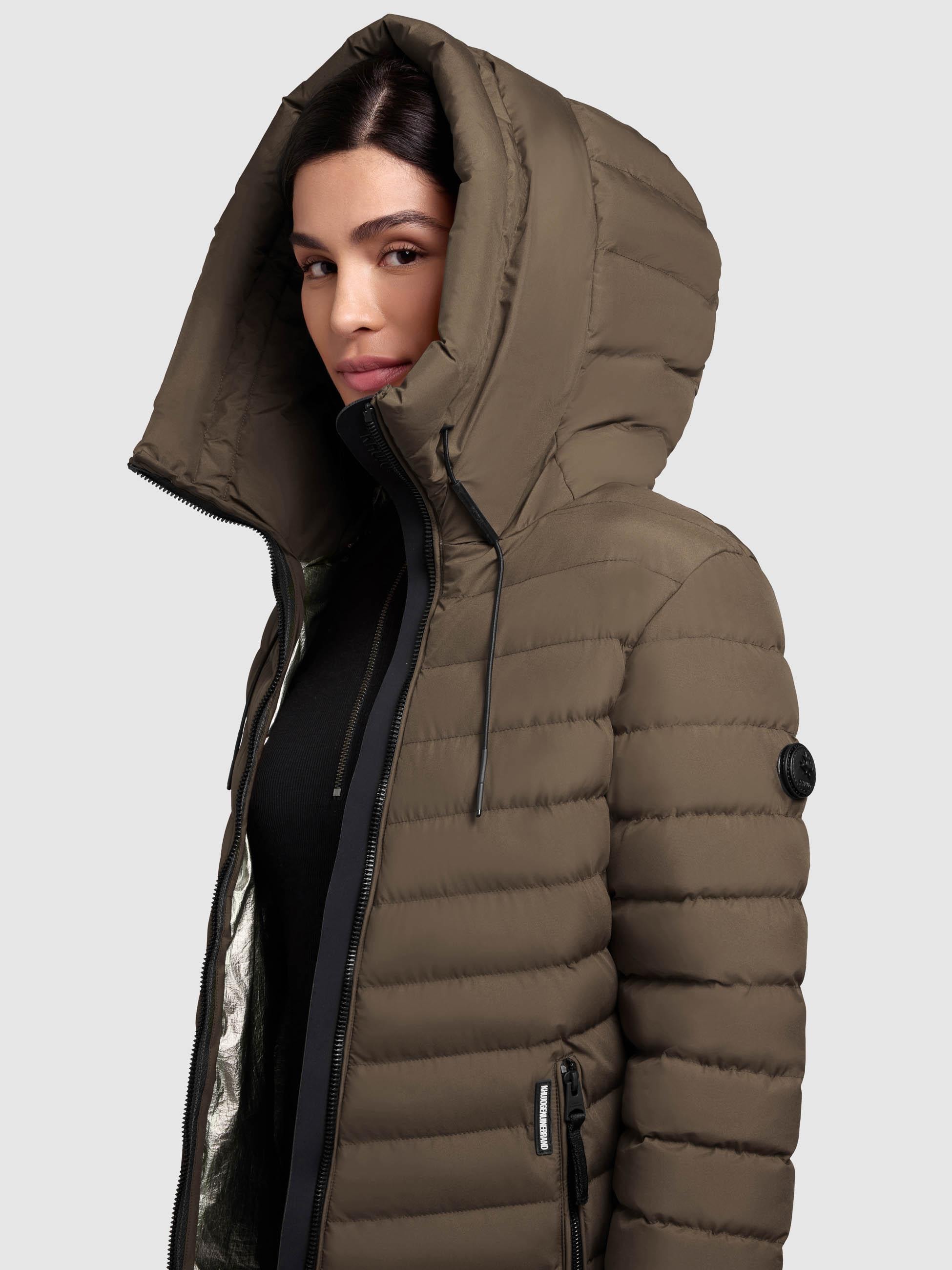 khujo Steppjacke »Pace-YM«, mit Kapuze, Warme gesteppte Winterjacke mit Kapuze
