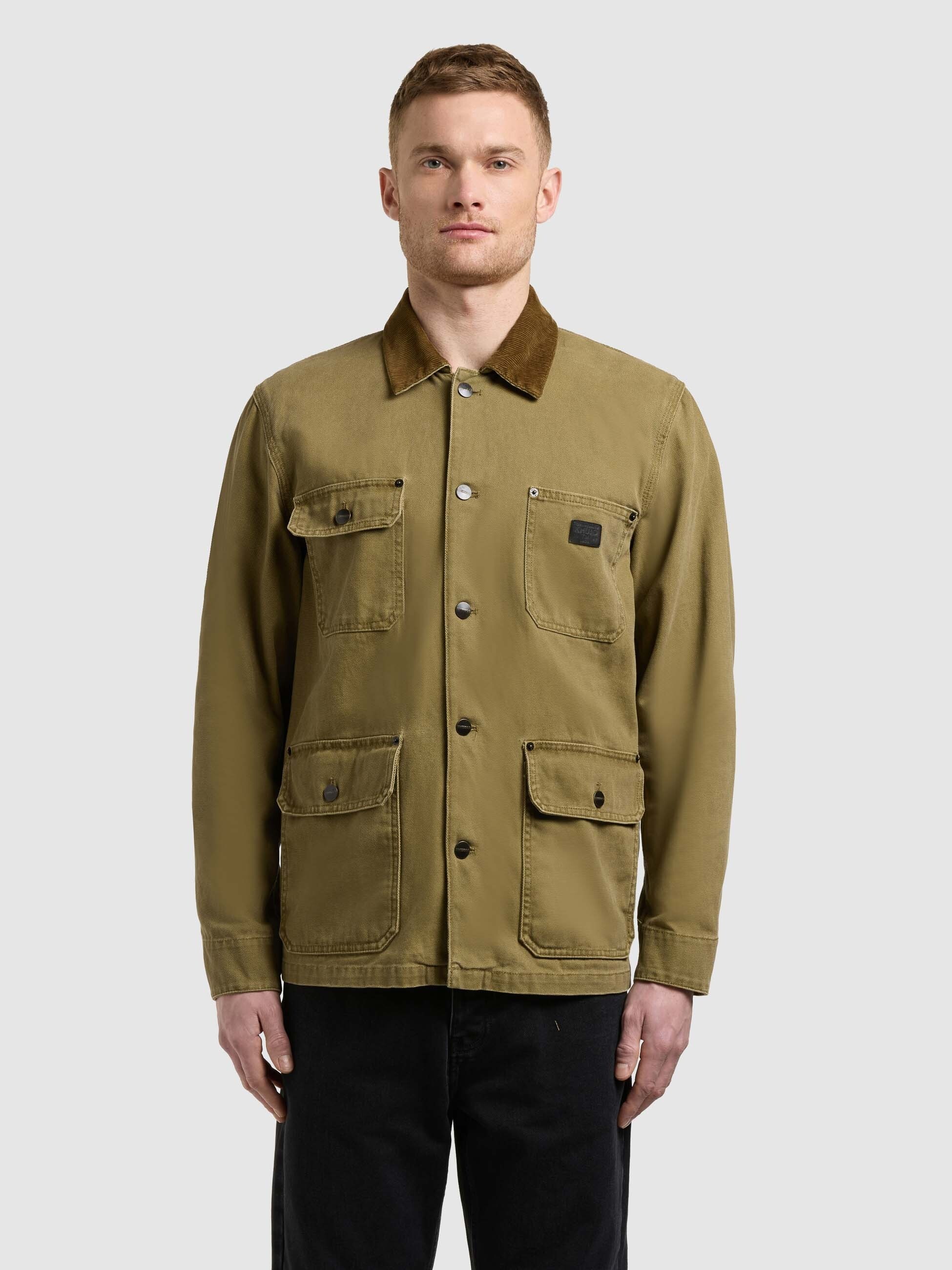 khujo Canvasjacke »NUHH« ohne Kapuze