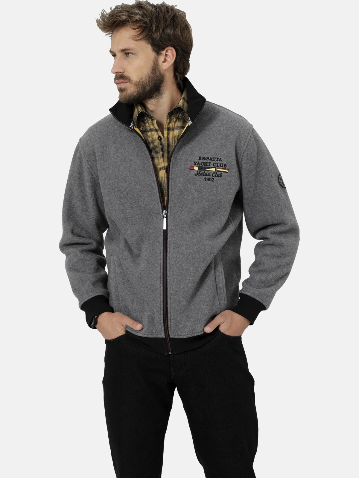 Babista Sweatjacke "Fleecejacke FIORILATO", mit Brust-Stickerei