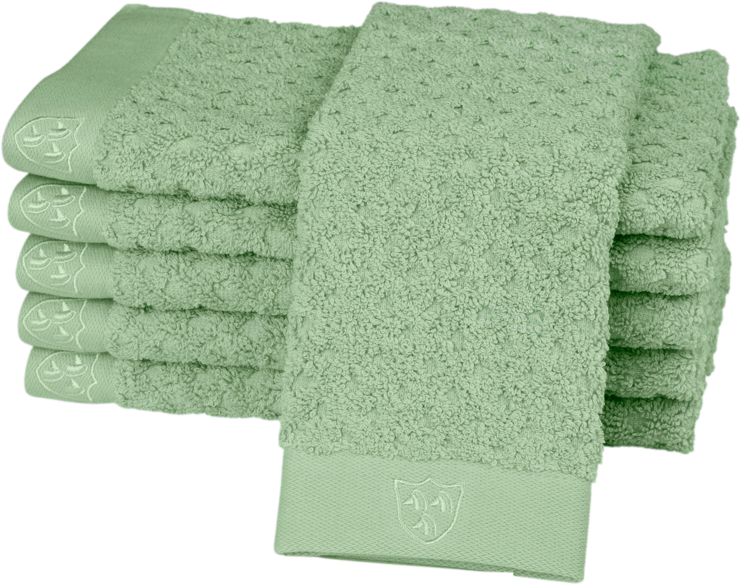 ROSS Gästehandtücher "Harmony" 100 % Baumwolle, Hoch Tief Struktur, viele F günstig online kaufen