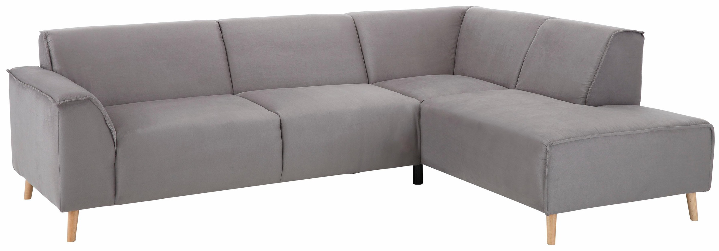 Home affaire Ecksofa "Julia zeitlose und elegante Couch, hoher Sitzkomfort, günstig online kaufen