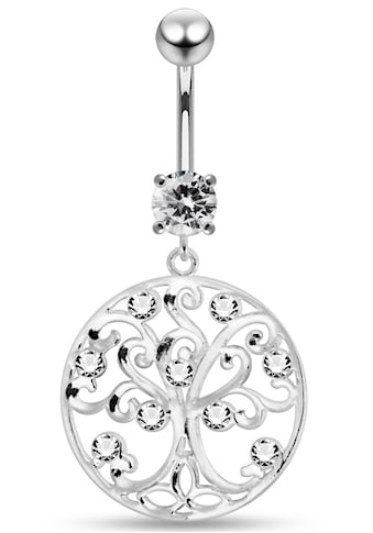 Bauchnabelpiercing »Schmuck Geschenk Piercing Körperschmuck TREE OF LIFE Lebensbaum«