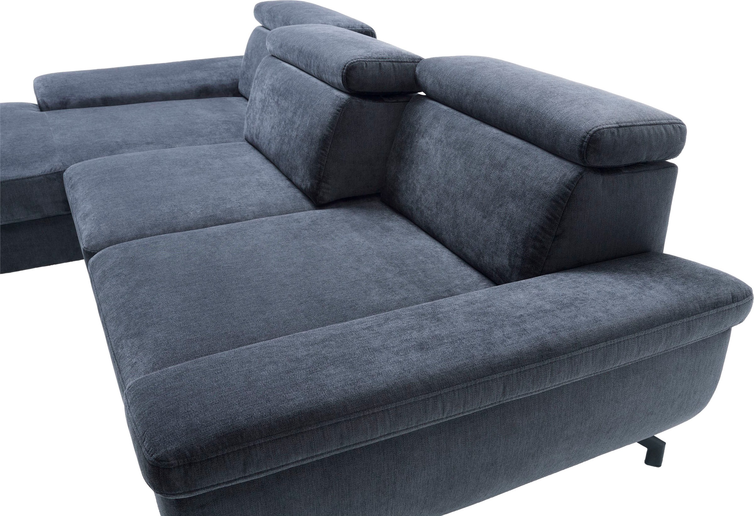 TRENDMANUFAKTUR Ecksofa »Rima, multifunktionales Sofa, L-Form,«, mit Bettfunktion, Bettkasten, Kopf- und Sitztiefenverstellung