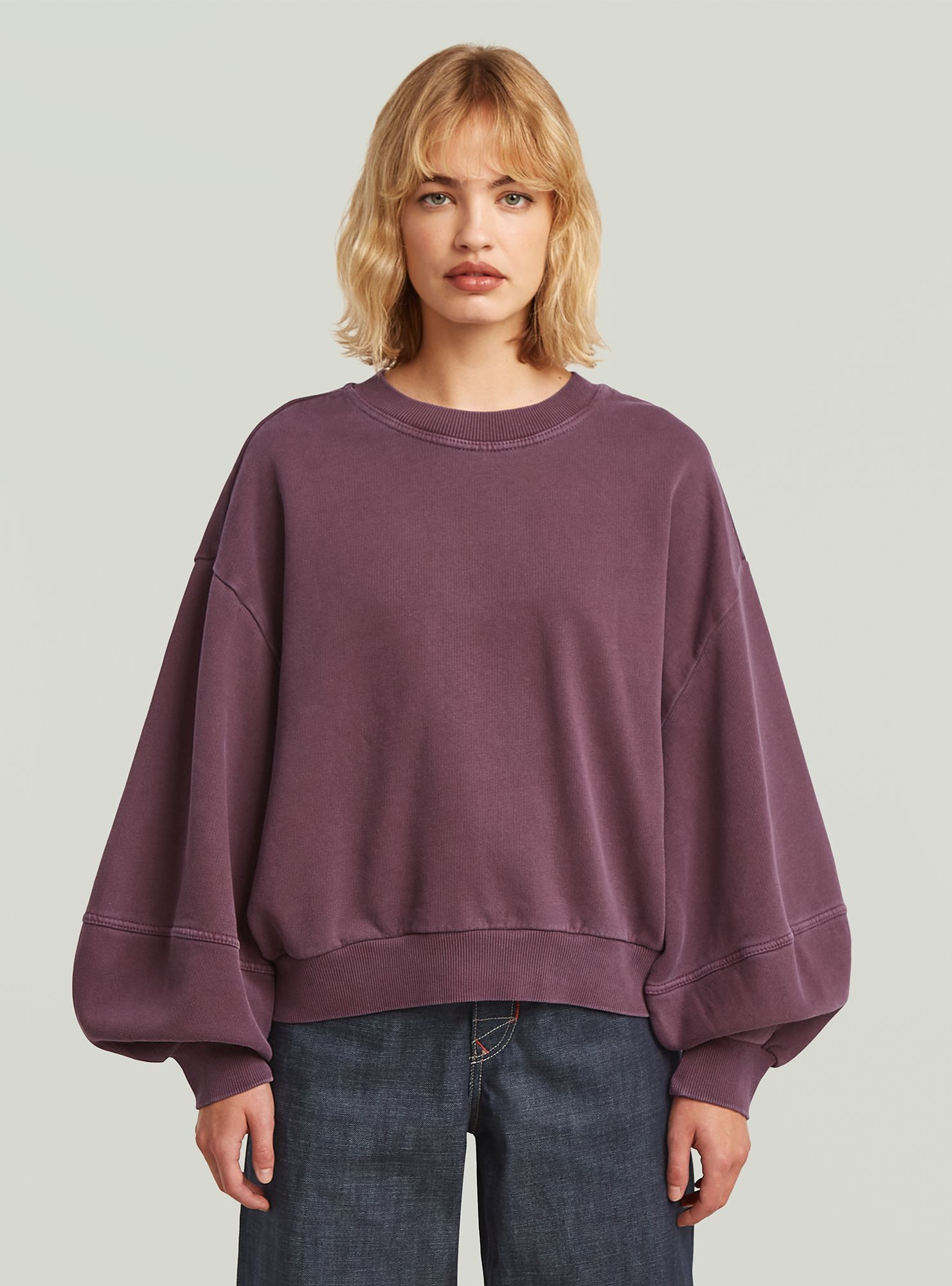 G-STAR "Overdyed Big Sleeve Sweater"