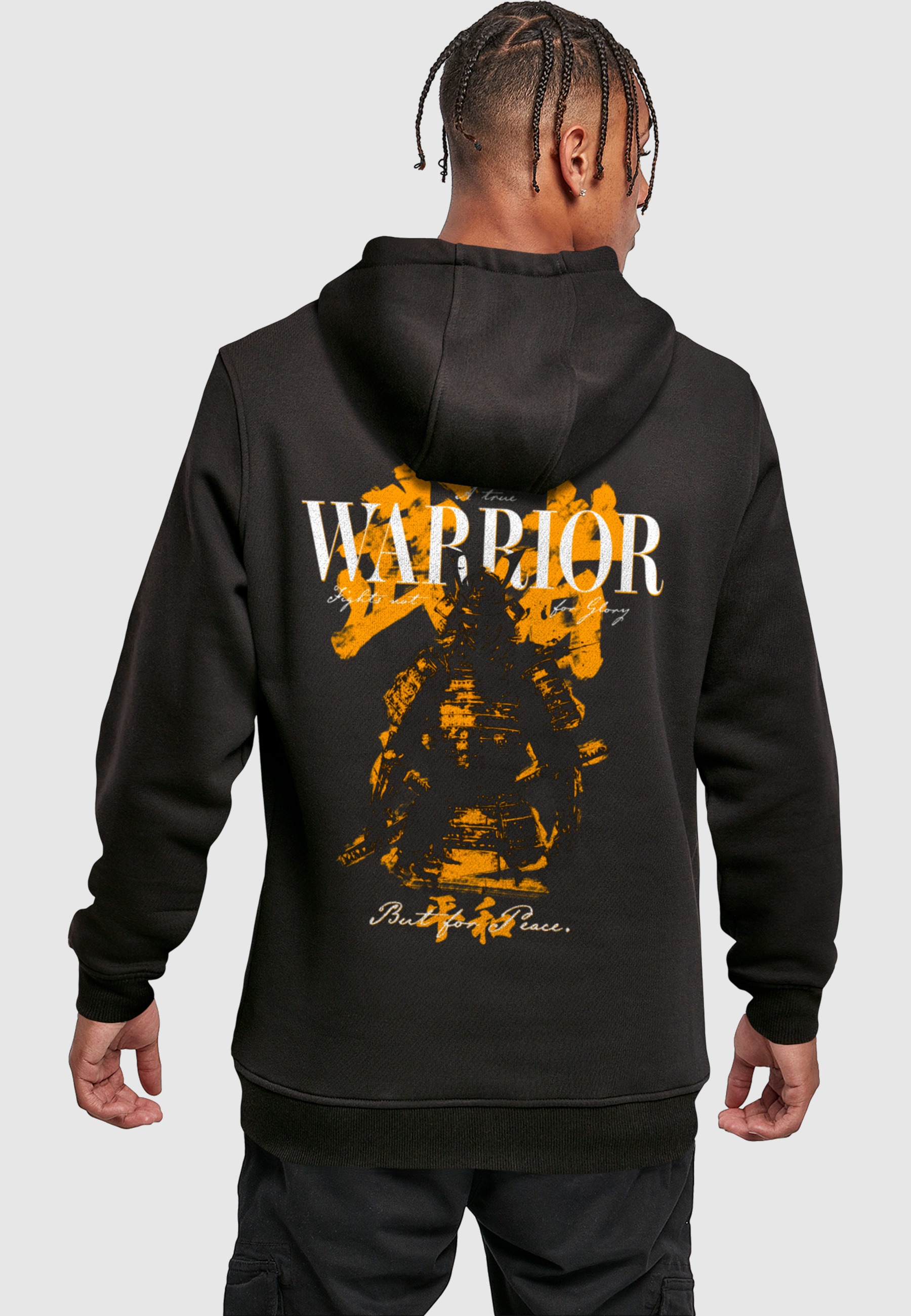 MisterTee Kapuzenpullover »MisterTee Warrior For Peace Hoody« 1 Stk.