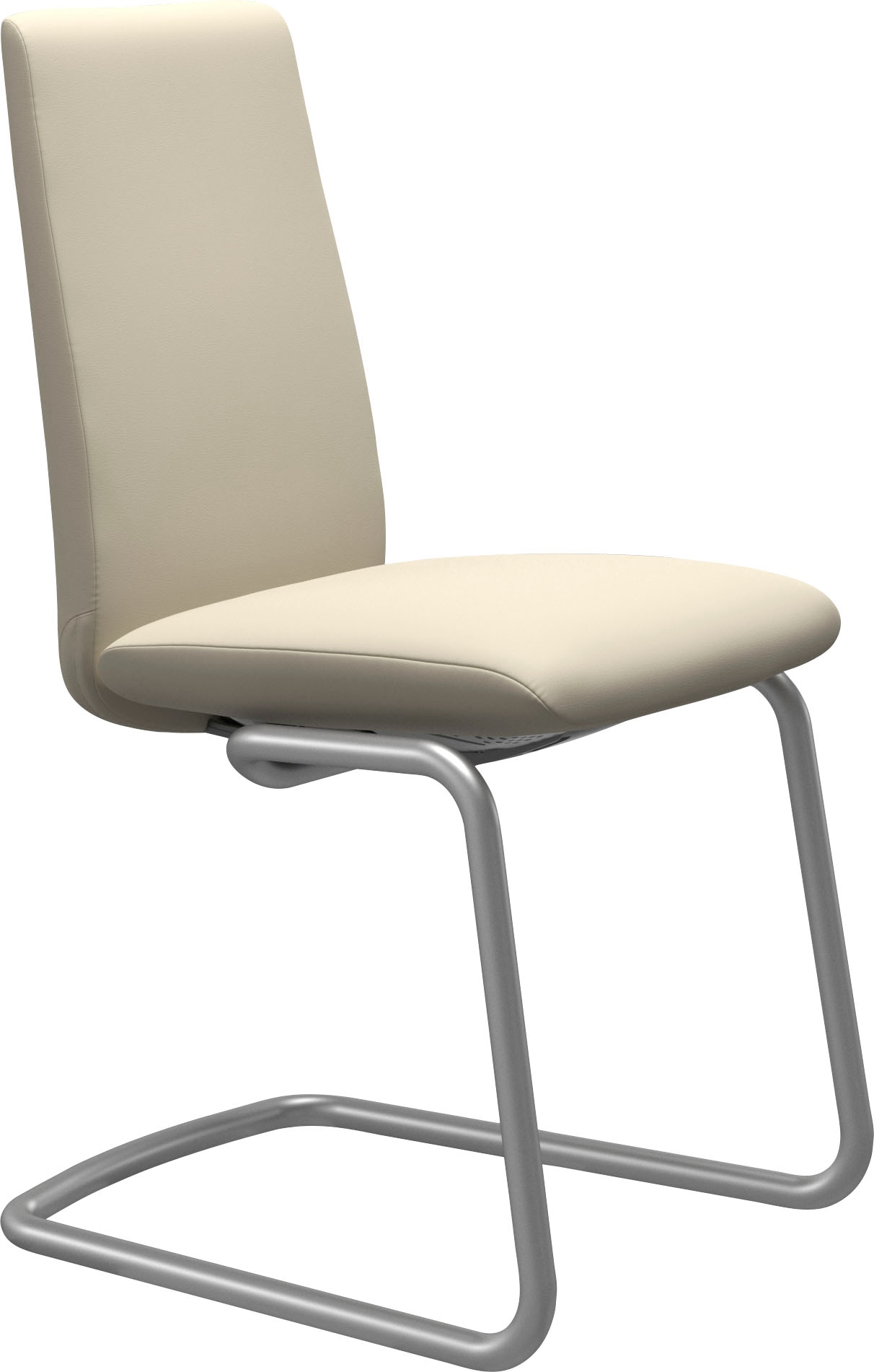 Stressless Polsterstuhl "Laurel" () Low Back, Größe M, mit Beinen aus Stahl in Chrom matt