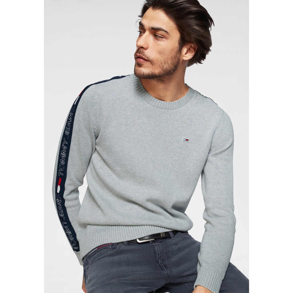 Tommy Jeans Strickpullover »TJM TAPE SWEATER«