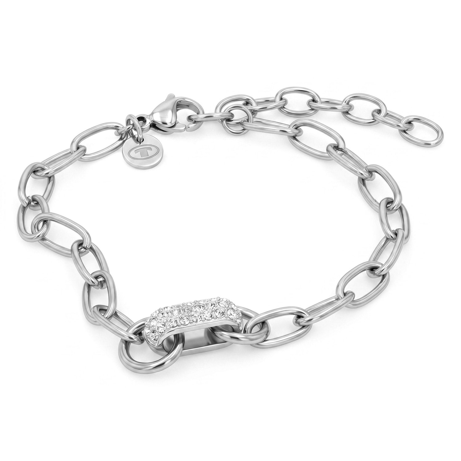 TOM TAILOR Armband mit Kristallstein (synth.)