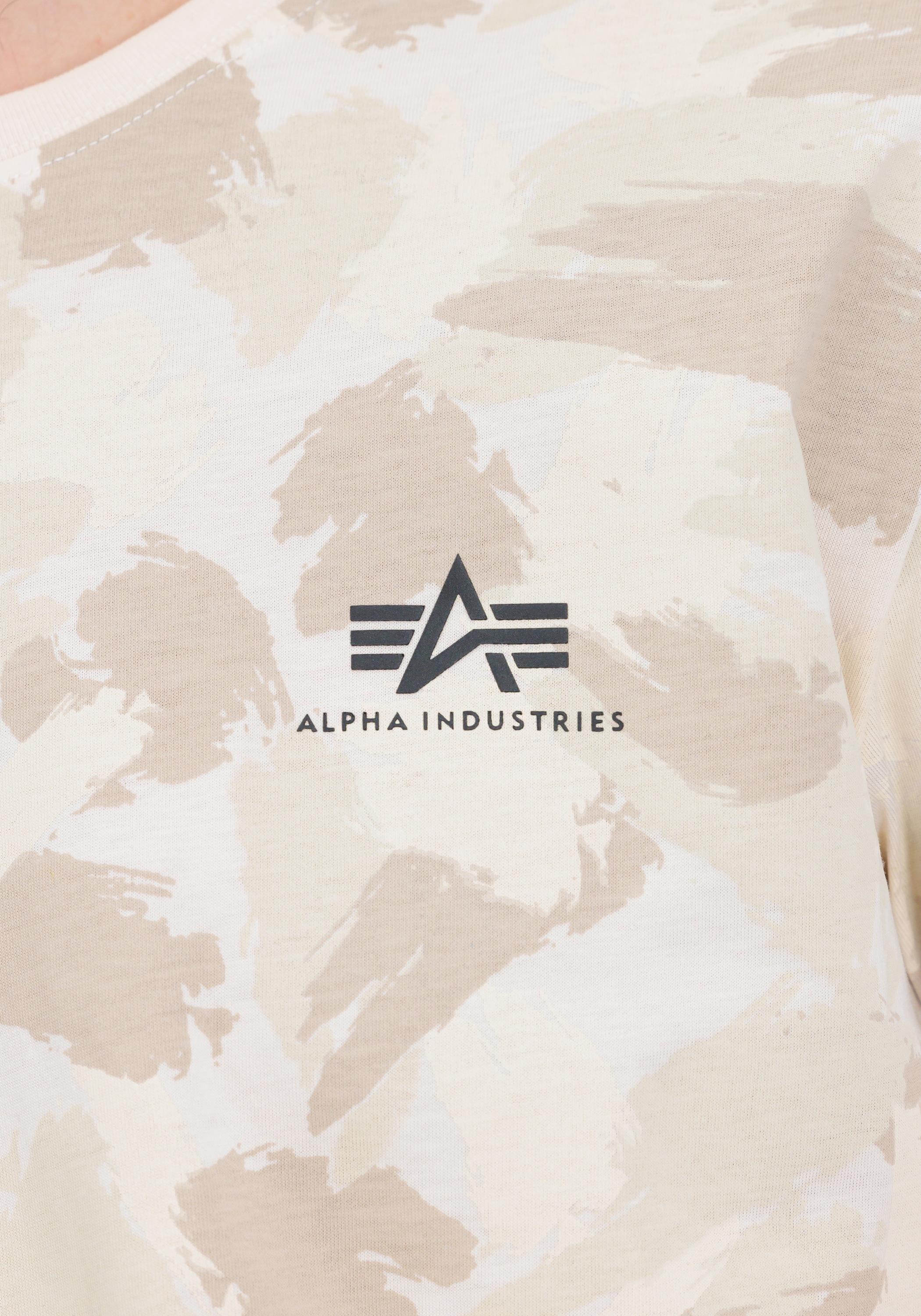 Alpha Industries T-Shirt »Alpha Industries Men - T-Shirts Basic T-Shirt SL Camo«