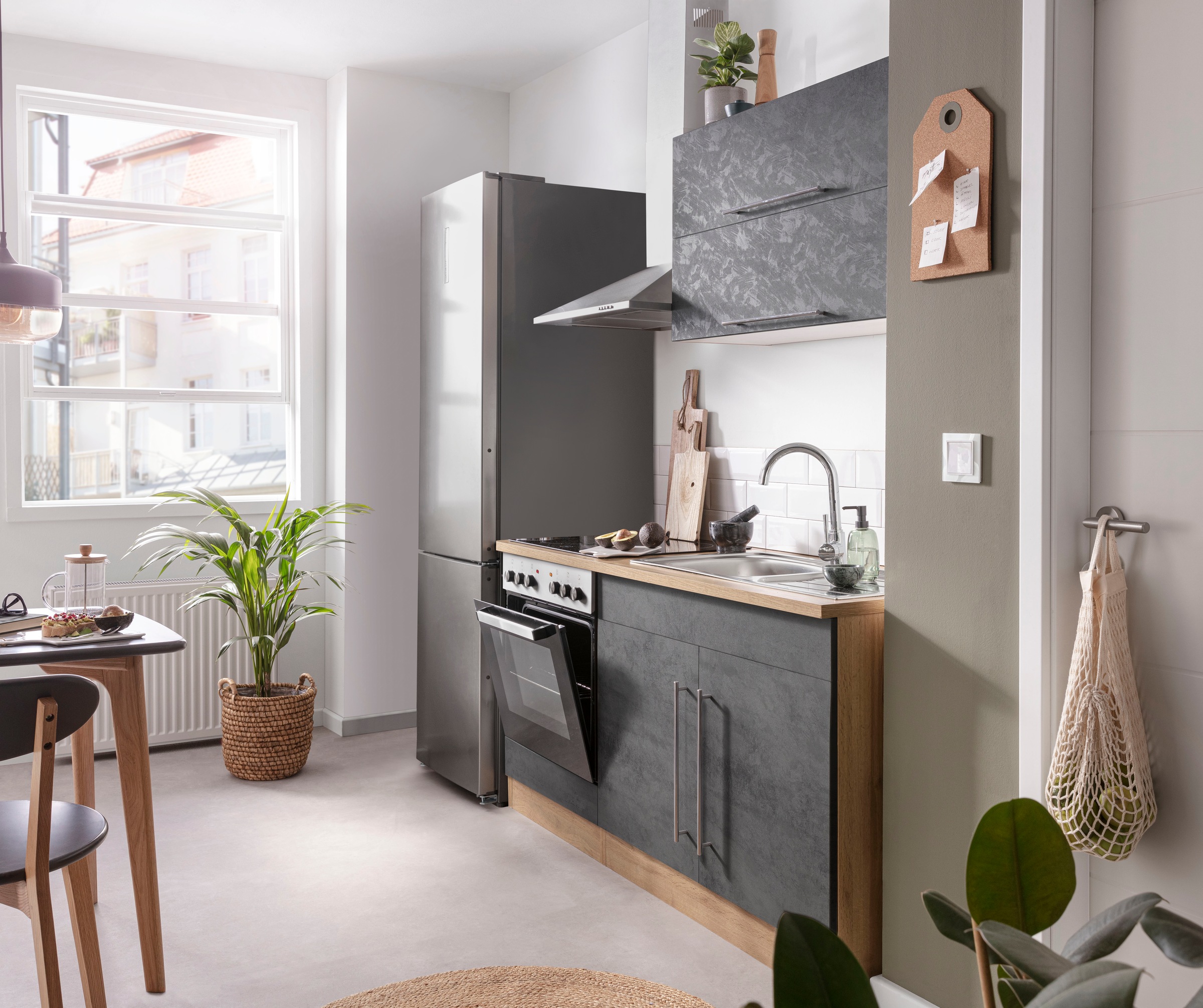 Kochstation Küchenzeile 