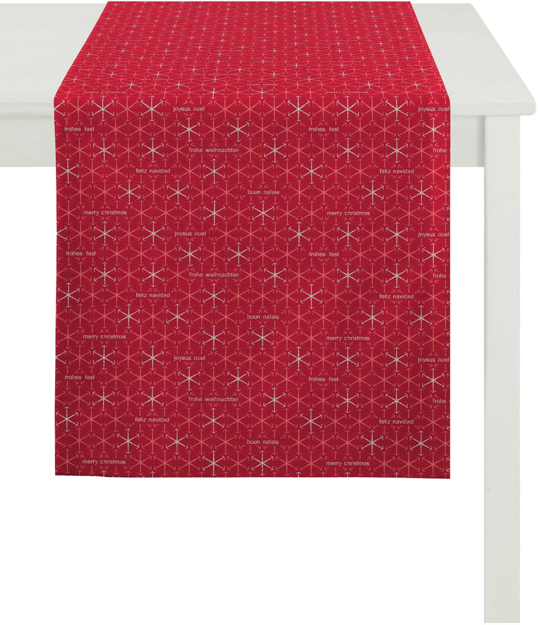 APELT Tischläufer "3008 Christmas Elegance, Weihnachtsdeko, Weihnachten" günstig online kaufen