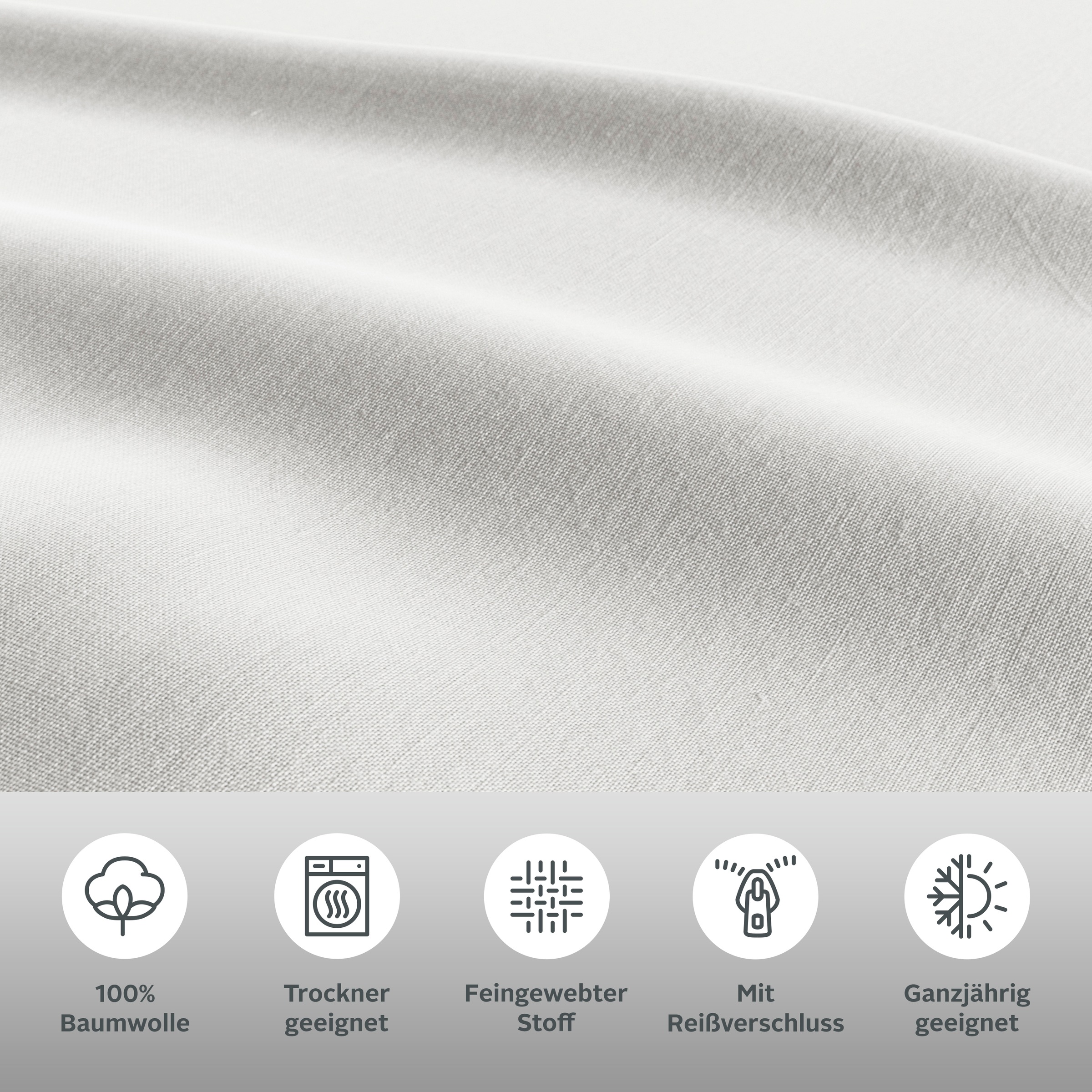 Thumbnail - OTTO home Bettwäsche "Luisa" 2 Stk. tlg. 100% Baumwolle, ab Gr. 135x200, auch in PREMIUM Qualitäten erhältlich