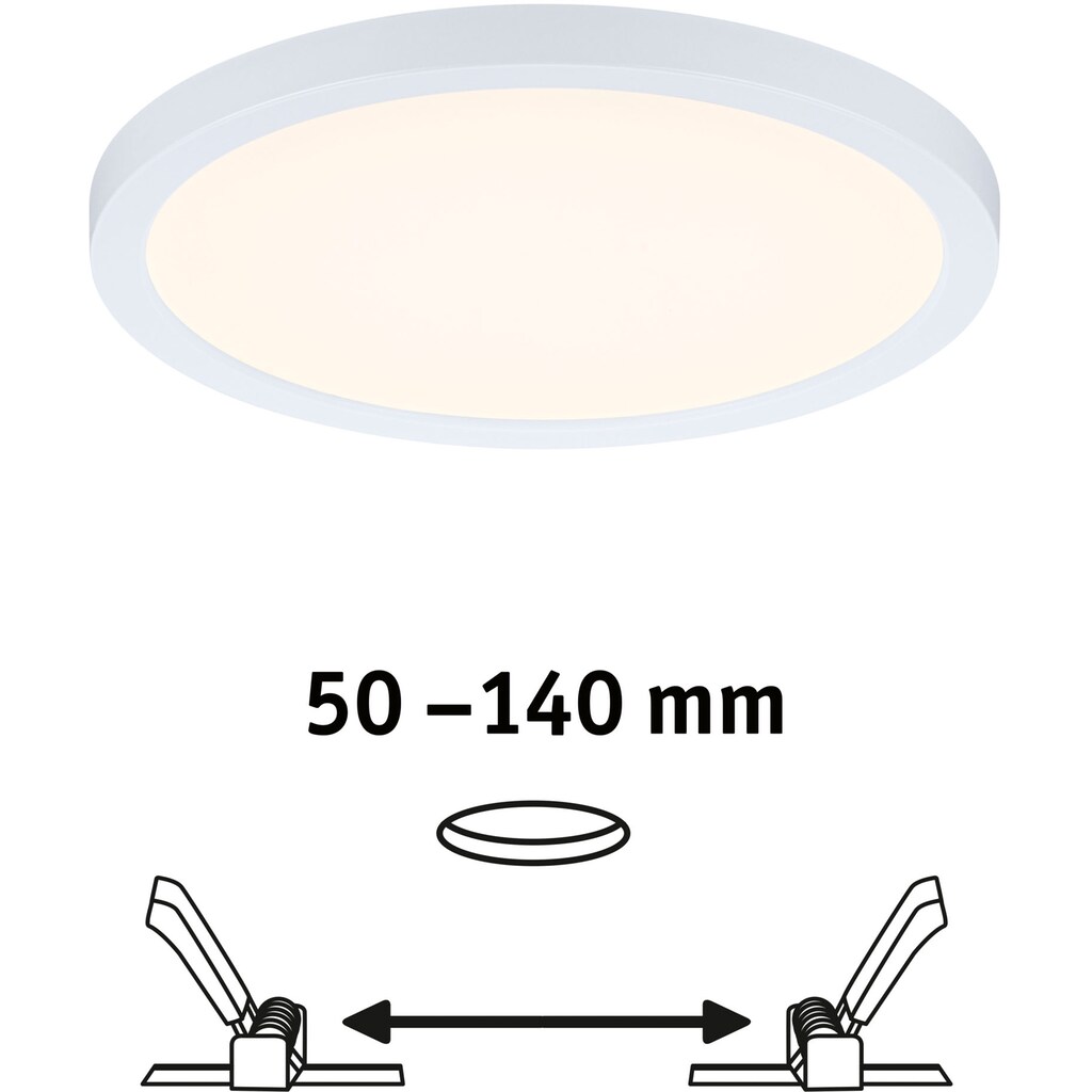 Paulmann LED Bad-Einbauleuchte »Areo«, Schutzart IP44, Ø 17,5 cm, inkl. LED Leuchtmittel