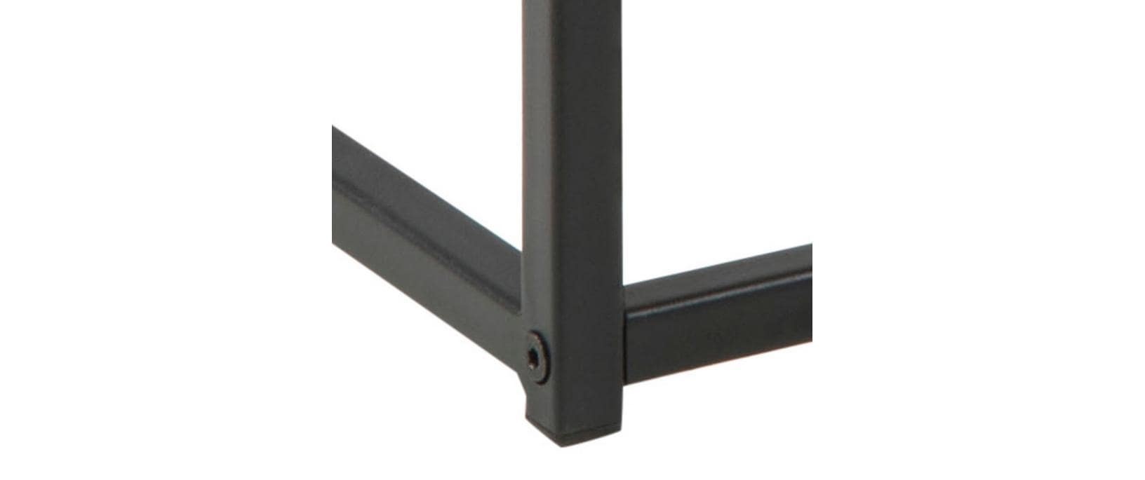 AC Design Beistelltisch »Seaford Eckig Nature/Schwarz«