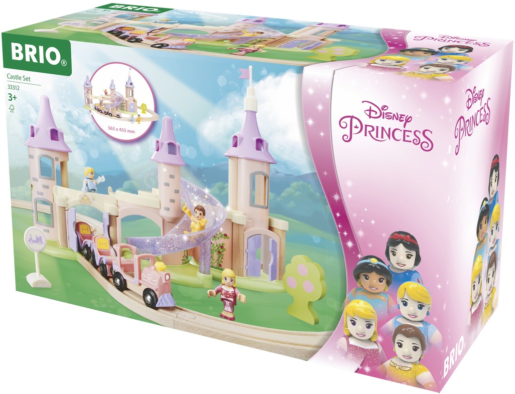 BRIO® Spielzeug-Eisenbahn »Disney Princess Traumschloss Set«, FSC® - schützt Wald - weltweit