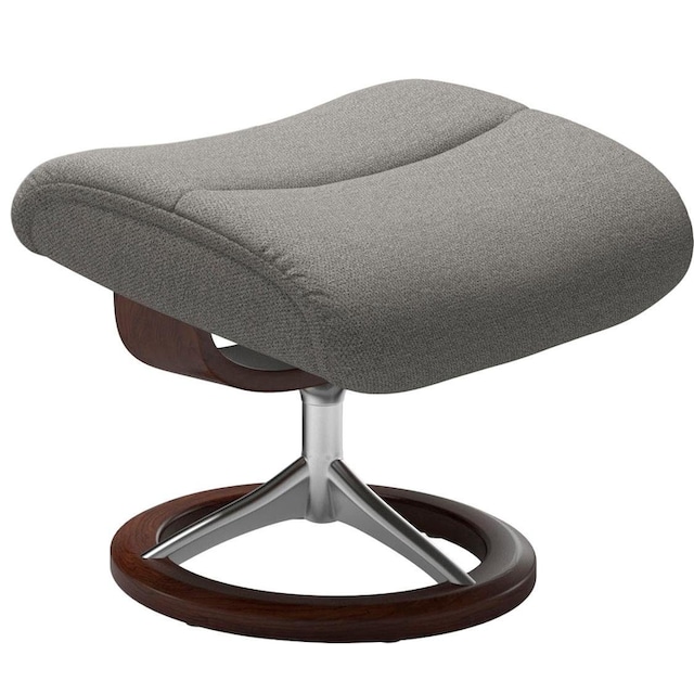 bestellen Base, Hocker), »View«, Relaxsessel (Set, mit BAUR Stressless® Signature Relaxsessel Größe L,Gestell mit | Braun