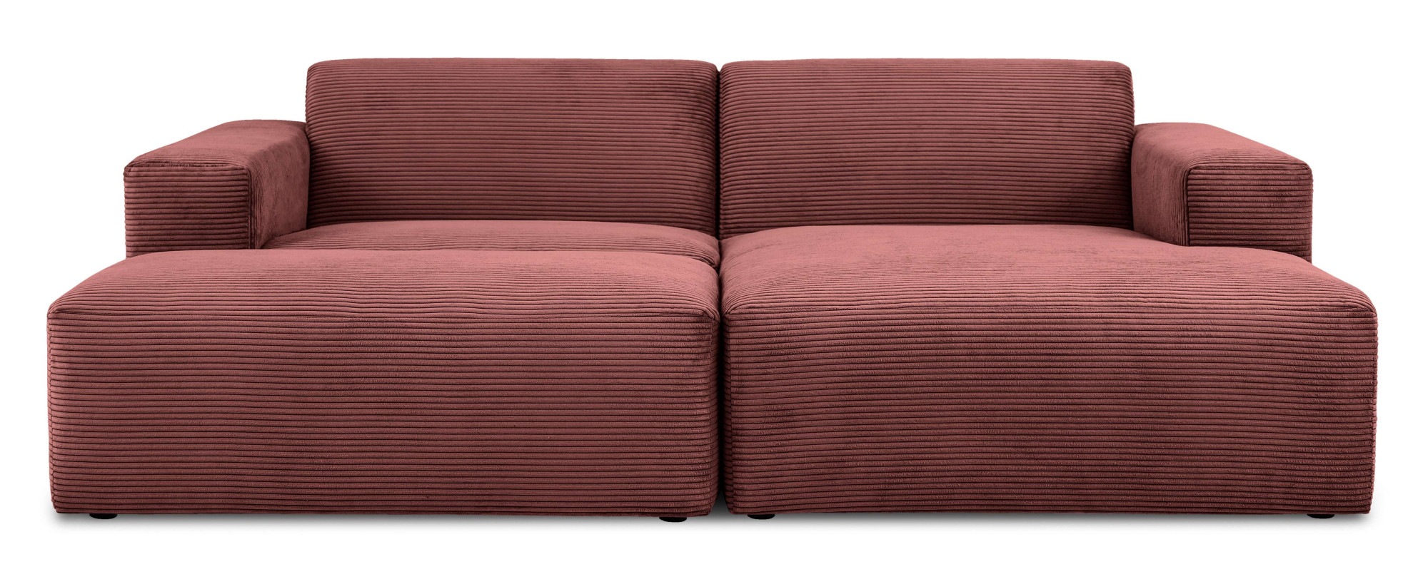 INOSIGN Ecksofa "Koa,228cm, L-Form, Modulsofa, Webstoff, Cord", Designsofa, günstig online kaufen