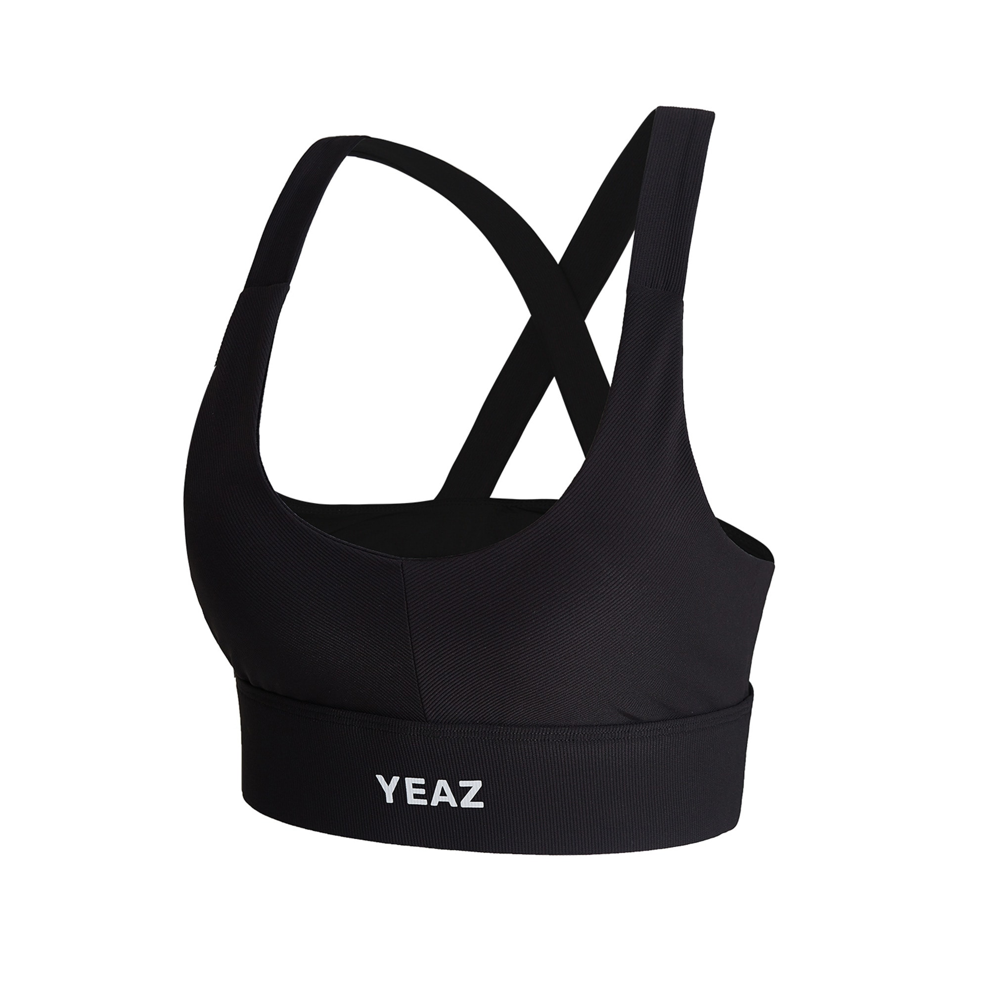 Yeaz Damen Schwarz Sporttop "Top Vibrant" erhältlich in Größe L/M/S von Baur