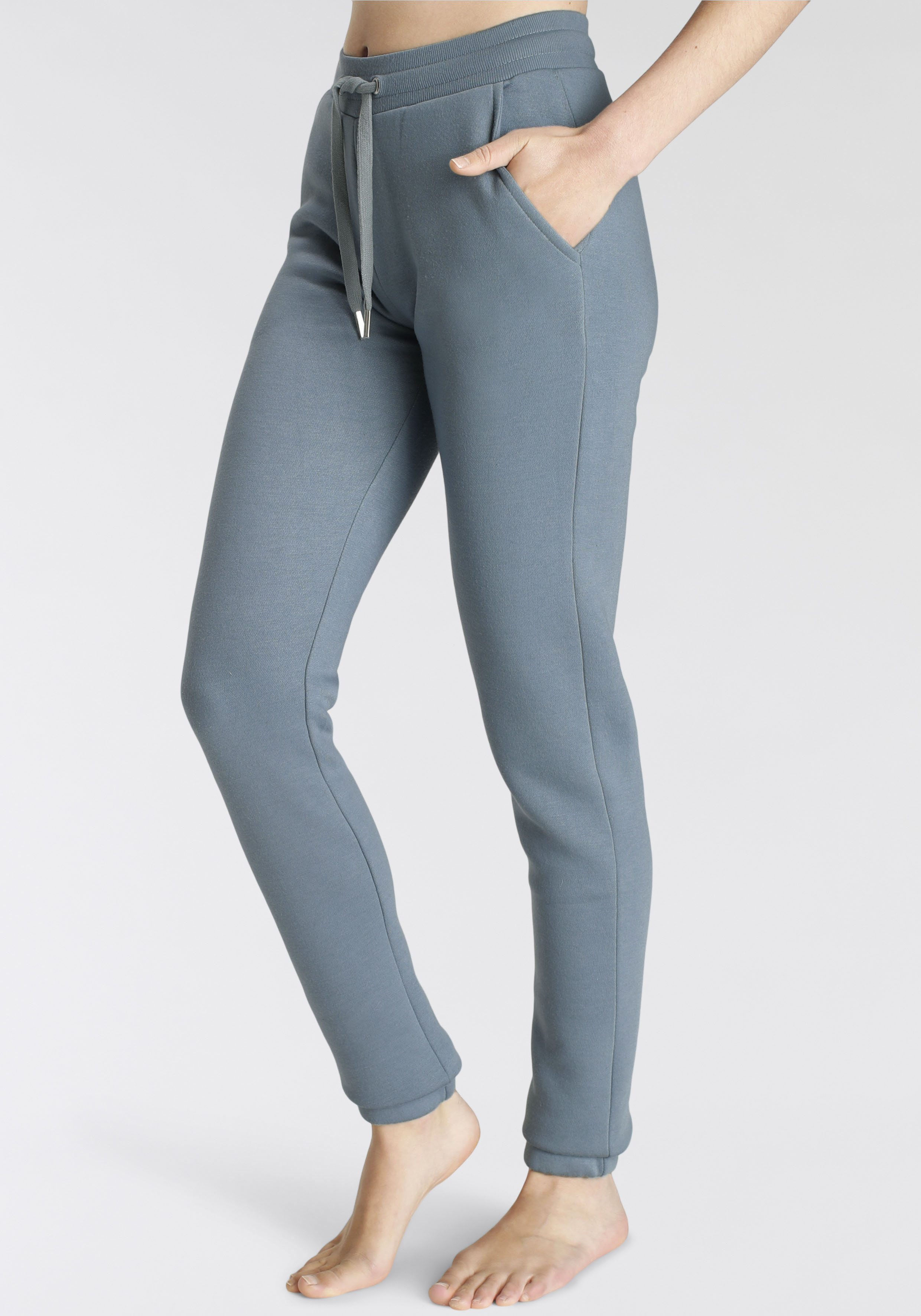Vivance Jogginghose innen weich angeraut und mit seitlichen Taschen, Lounge- und Homewear