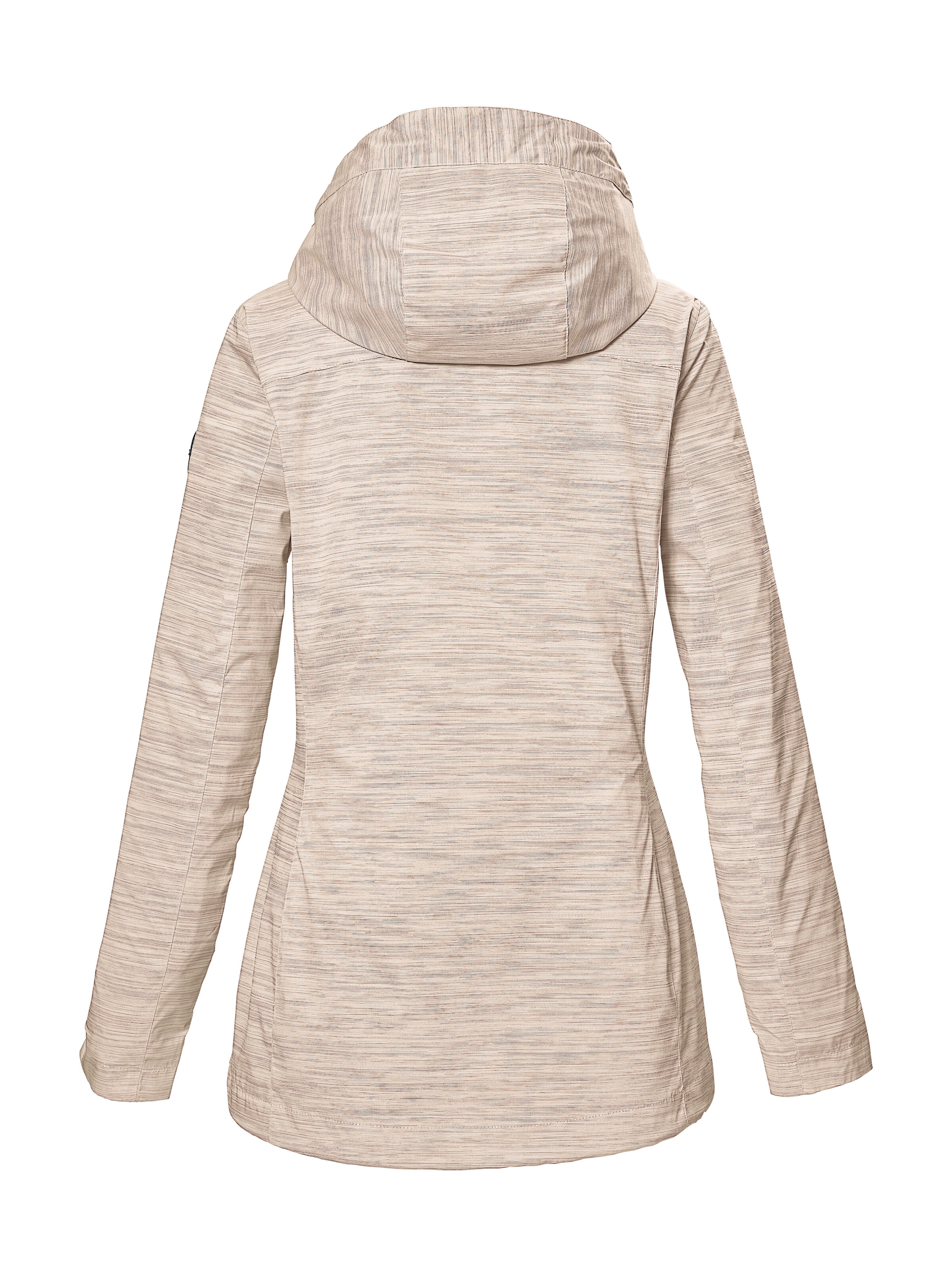 G.I.G.A. DX by killtec Funktionsjacke »GS 67 WMN JCKT«, Gestreifte Damenjacke, wasserabweisend, abnehmbare Kapuze, nachhaltig