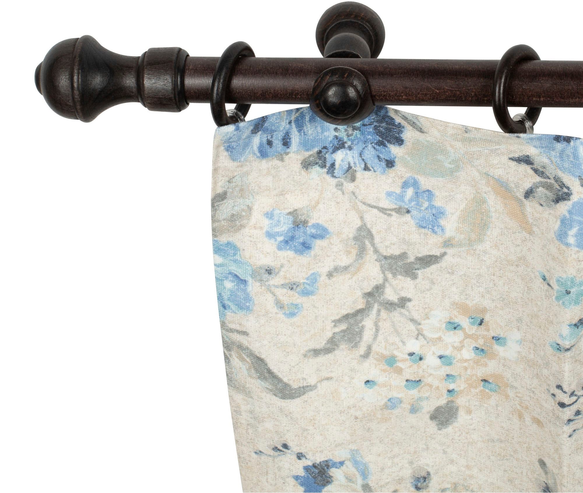 SN DECO GROUP Gardinenstange "Ares" 1 läufig-läufig Fixmaß 28 mm, Holz, ver günstig online kaufen