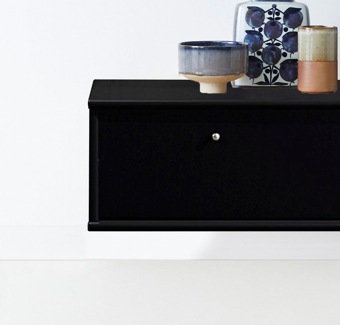 Hammel Furniture TV-Board »Mistral Fernsehschrank, Medienmöbel, Hängend«, mit ein Schubladen und Klapptür mit Akustikstoff, Lowboard, B: 133 cm