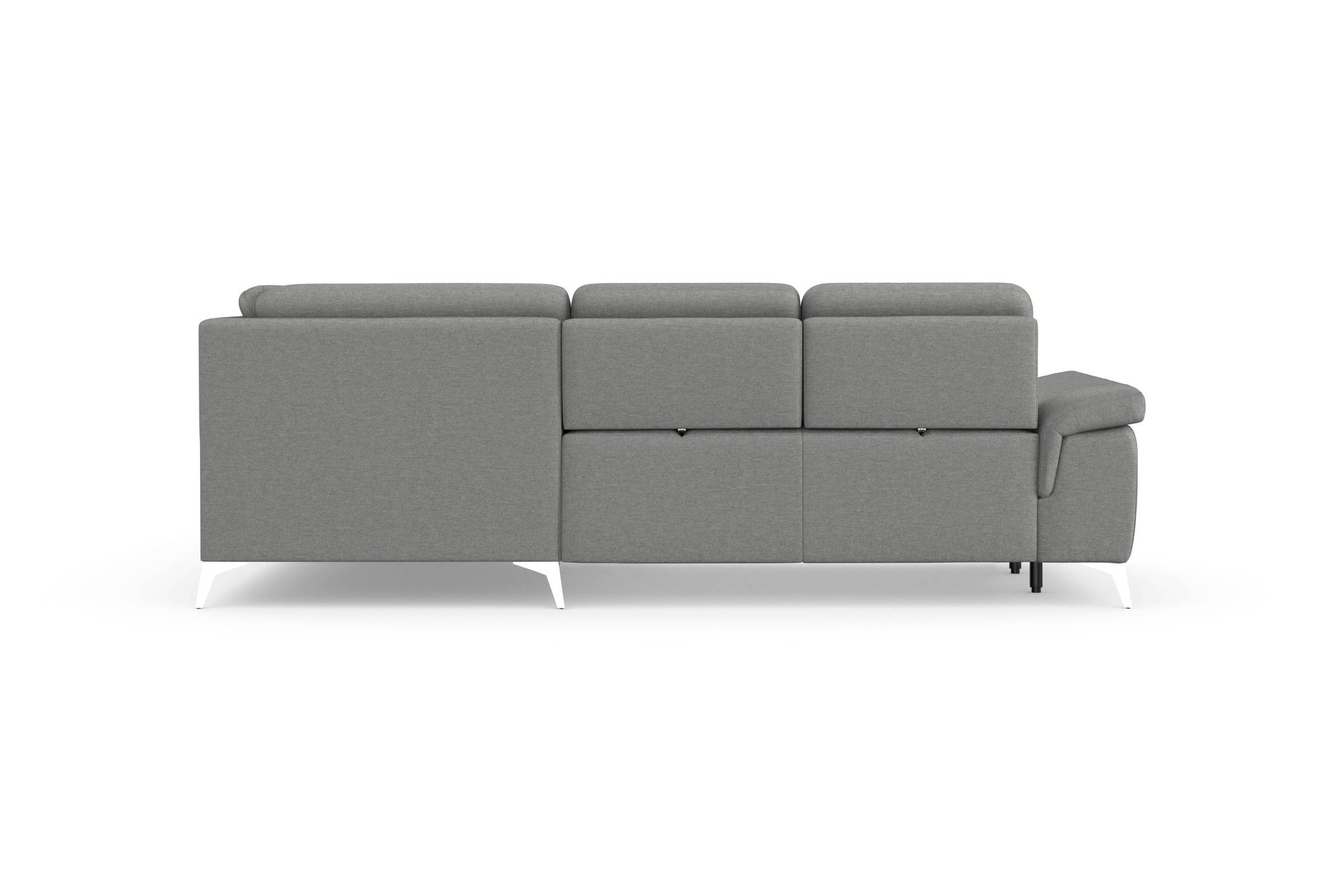 sit&more Ecksofa »Padua L-Form«, inklusive Sitztiefenverstellung, Armteilfunktion und Federkern