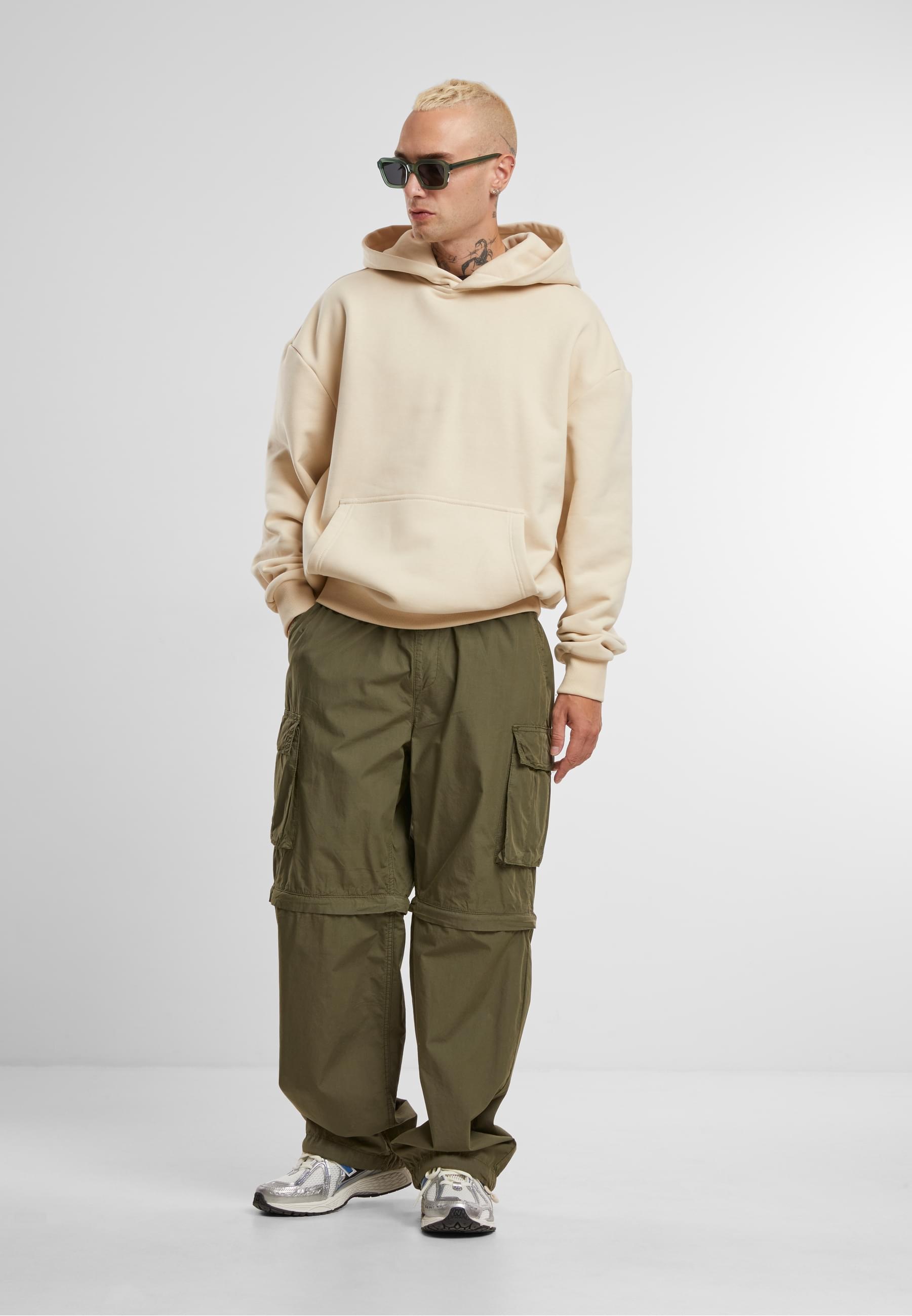 URBAN CLASSICS Cargohose »Urban Classics Herren Zip Away Pants«, (1 tlg.)