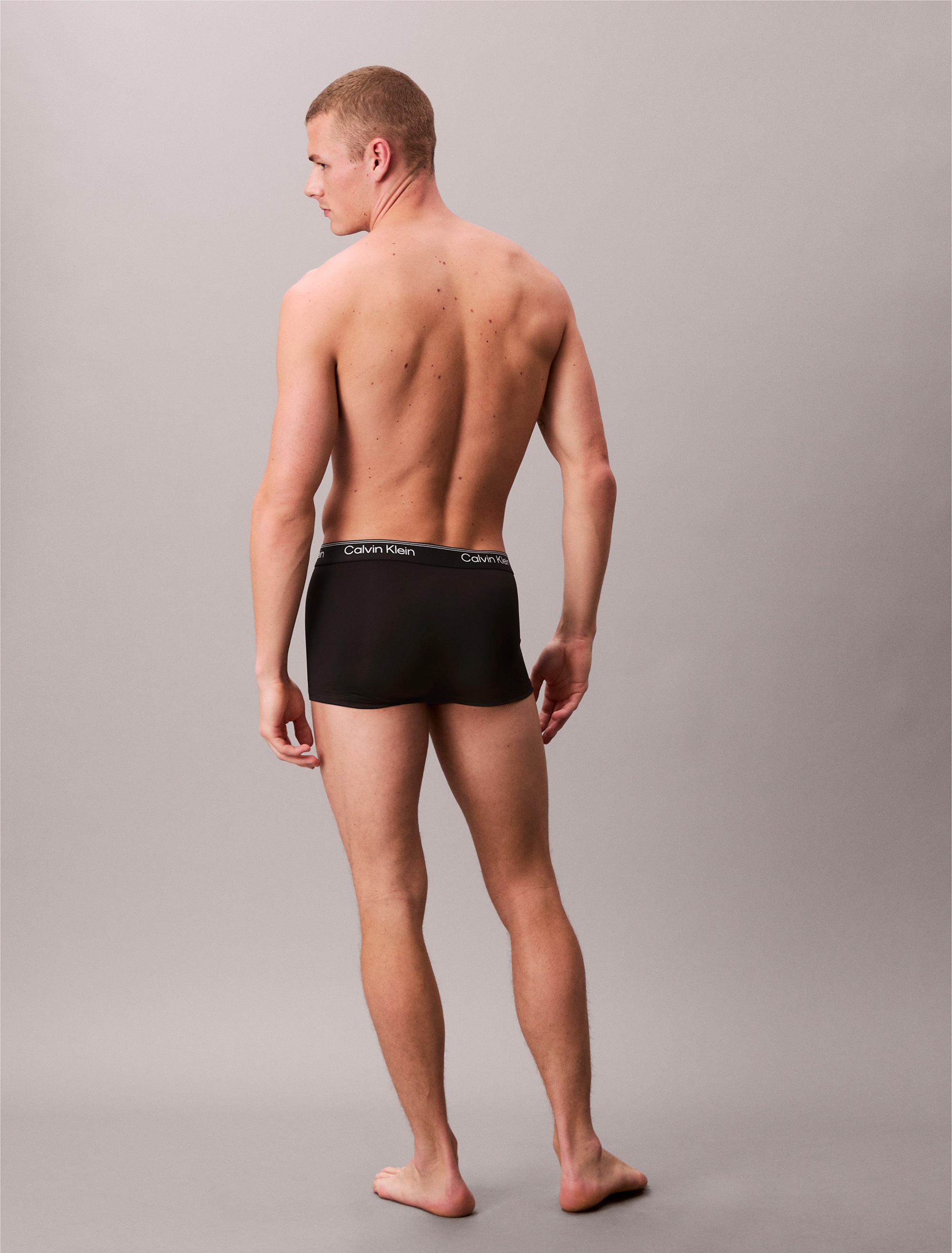 Calvin Klein Underwear Trunk »LOW RISE TRUNK 3PK«, (Packung, 3er-Pack), mit Logo-Elastikbund