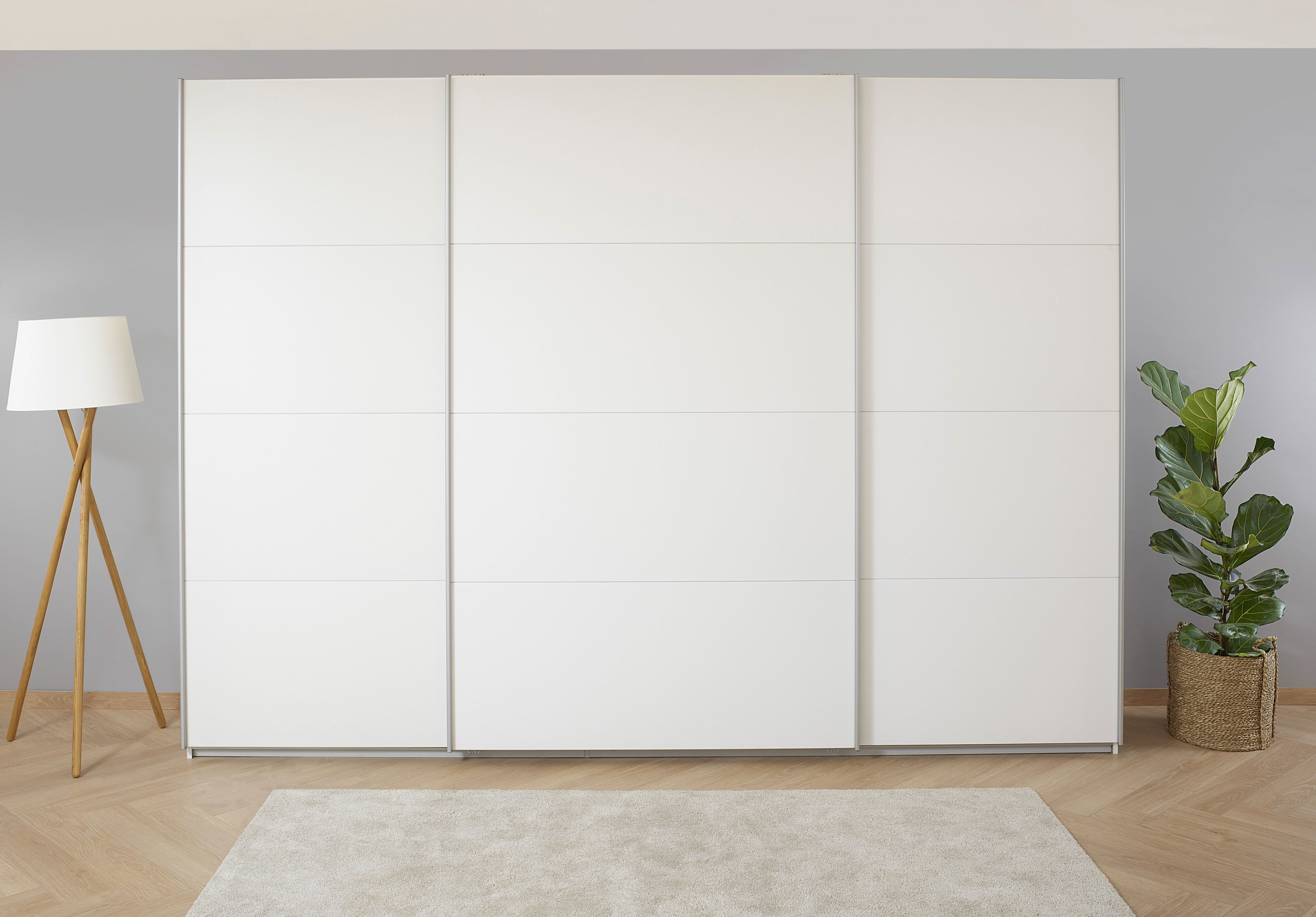 OTTO home Kleiderschrank "Mehrzweckschrank Aktenschrank Möbel Mietswohnung Schlafzimmer KOLUNA" 3 Ausstattungen BASIC/CLASSIC/PREMIUM (inkl. SOFT-CLOSE-FUNKTION), Breiten 203/271/315/360 cm Höhen 210/229 Dekor-Front MADE IN GERMANY