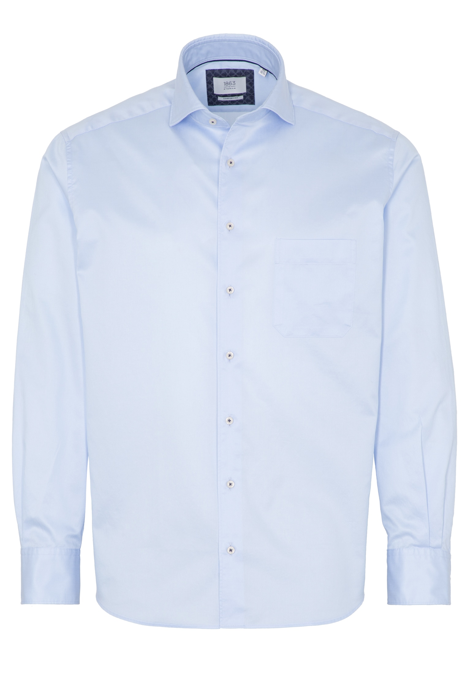 Eterna Langarmhemd »COMFORT FIT«, EASY IRON (bügelleicht)