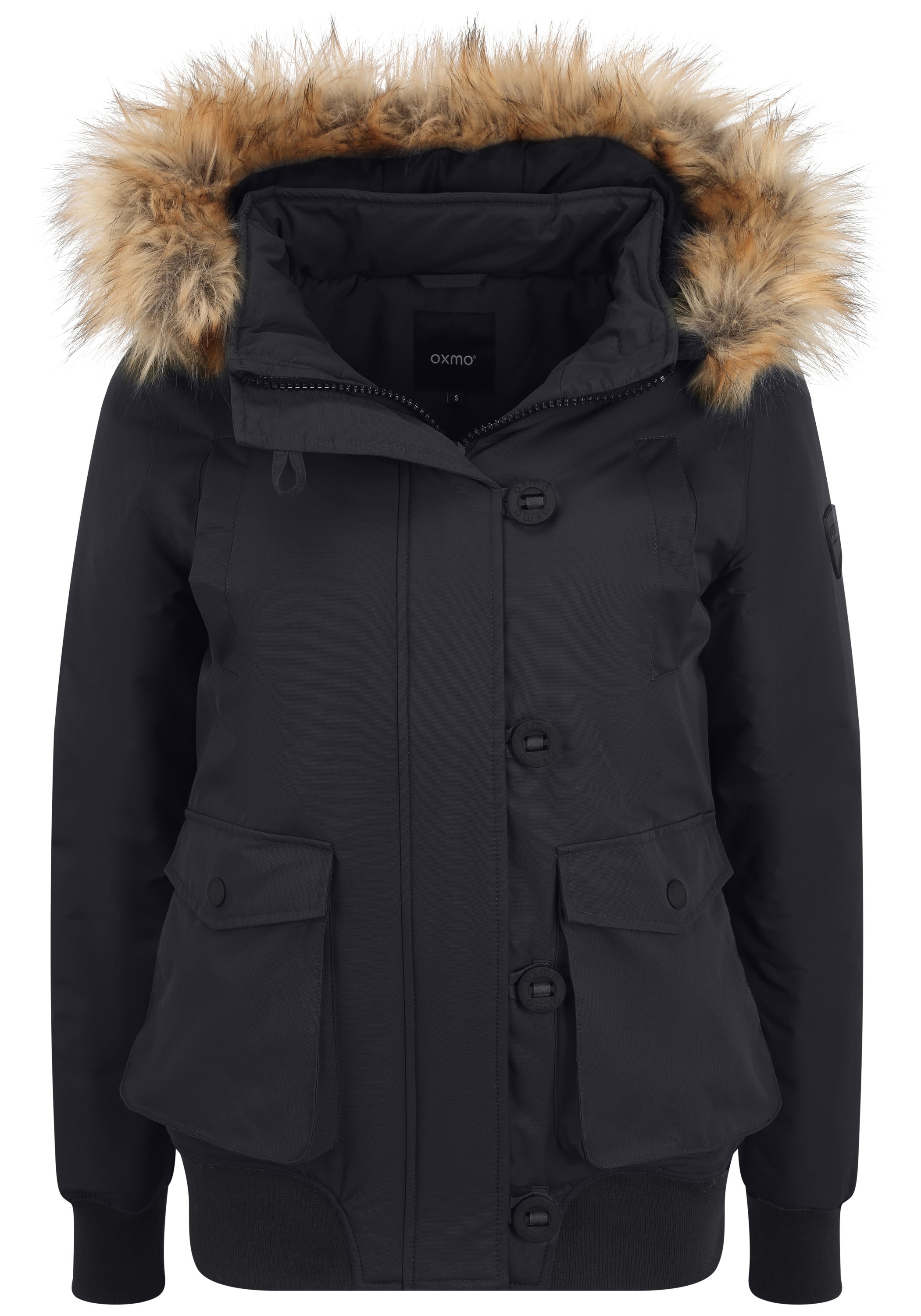 OXMO Winterjacke "Winterjacke OXAcila", mit Kapuze günstig online kaufen