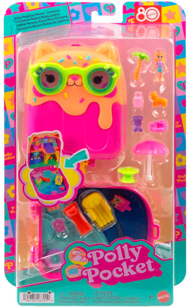 Polly Pocket Spielwelt »Eis am Stiel Kätzchen Schatulle«
