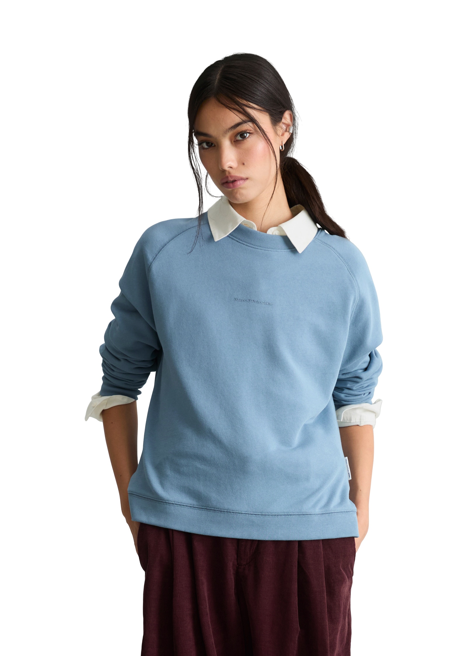 Marc OPolo DENIM Sweatshirt "aus Organic Cotton"